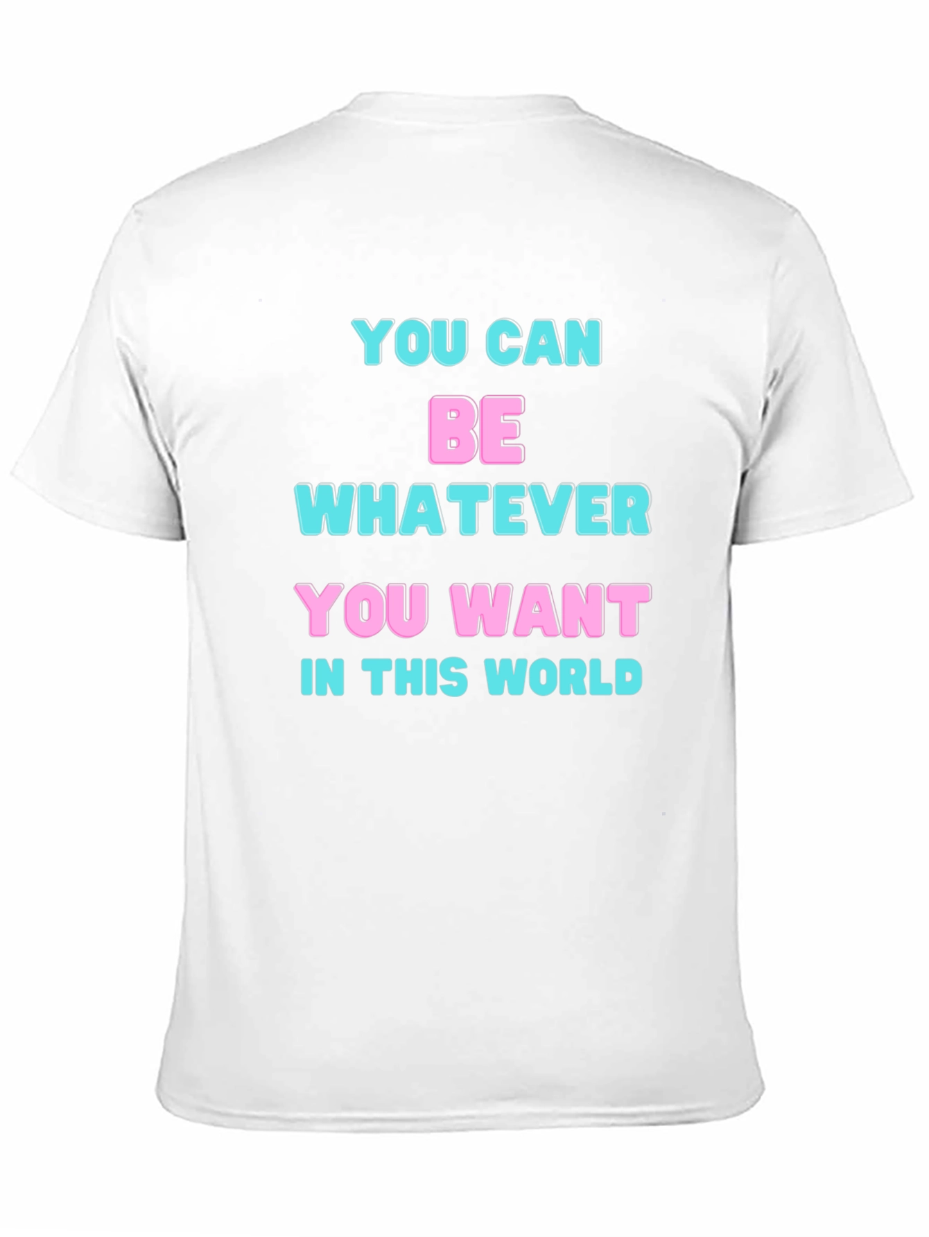 Inspirational Statement Black T-Shirt