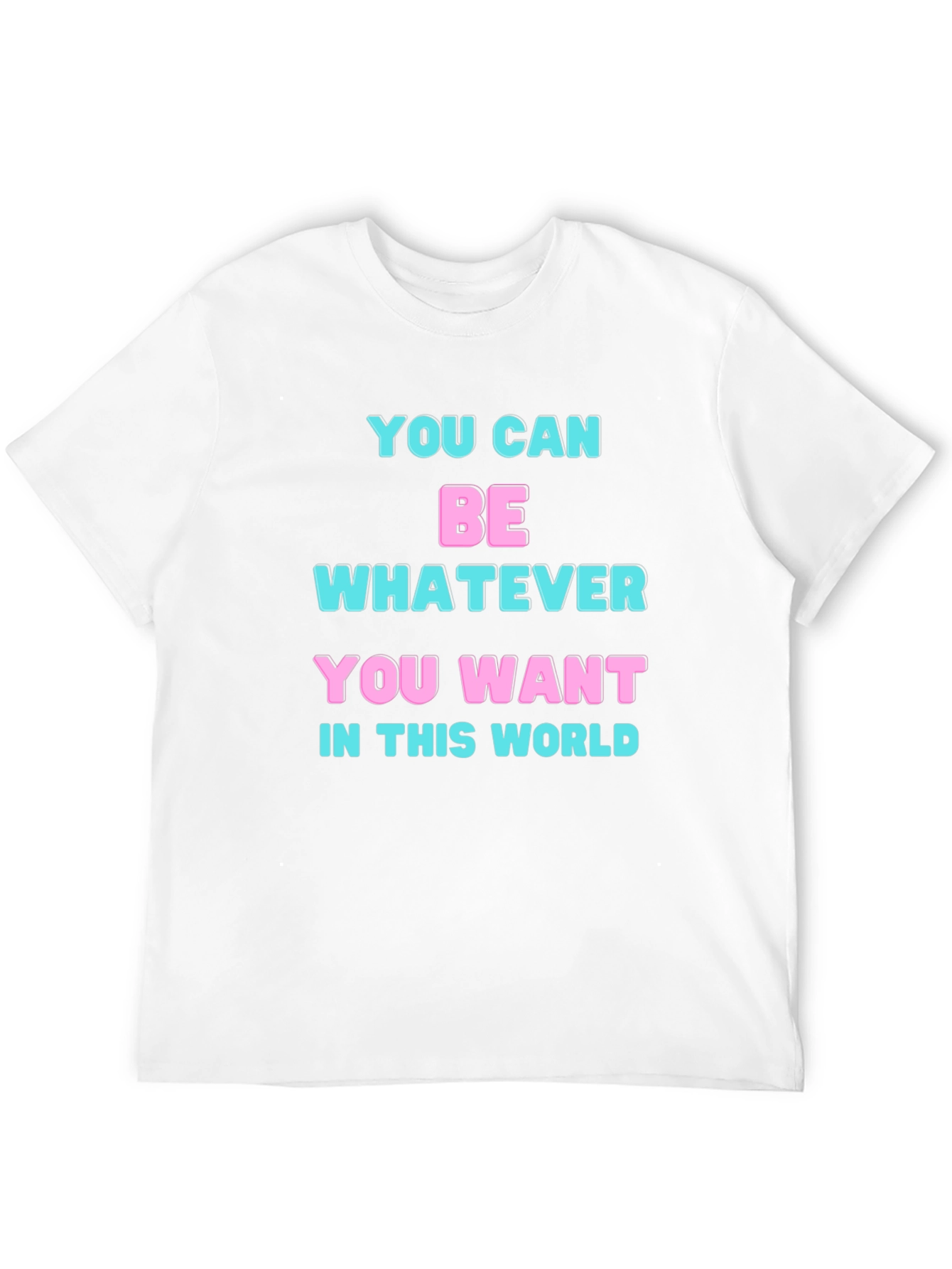 Inspirational Statement Black T-Shirt