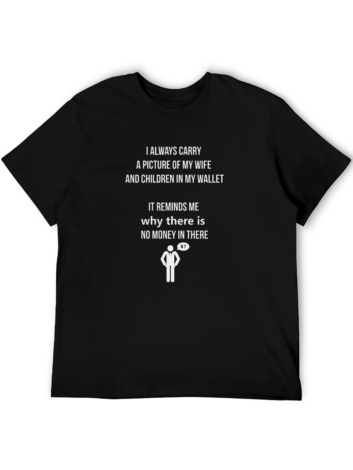 Funny Family Wallet Graphic T-Shirt