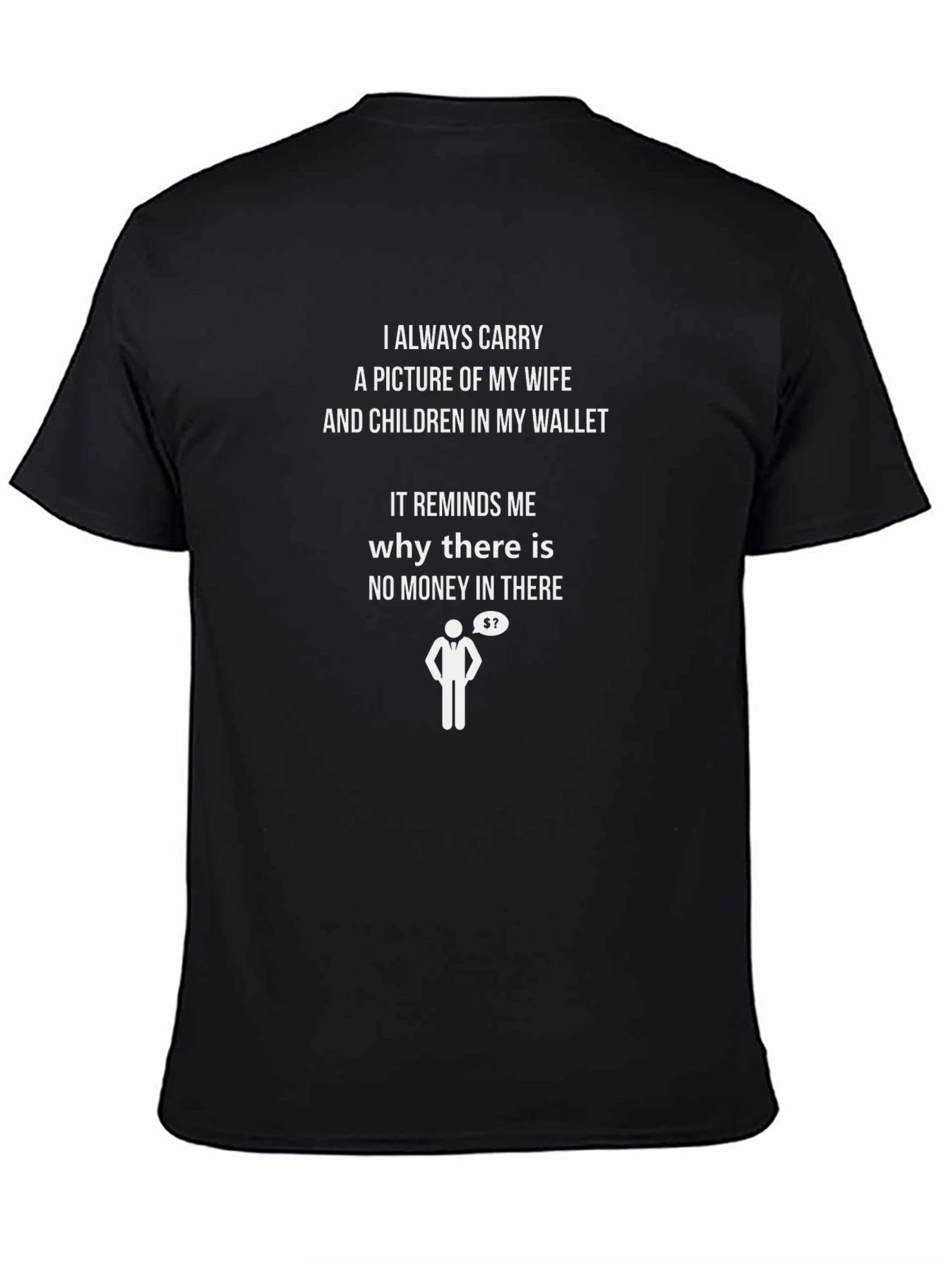 Funny Family Wallet Graphic T-Shirt