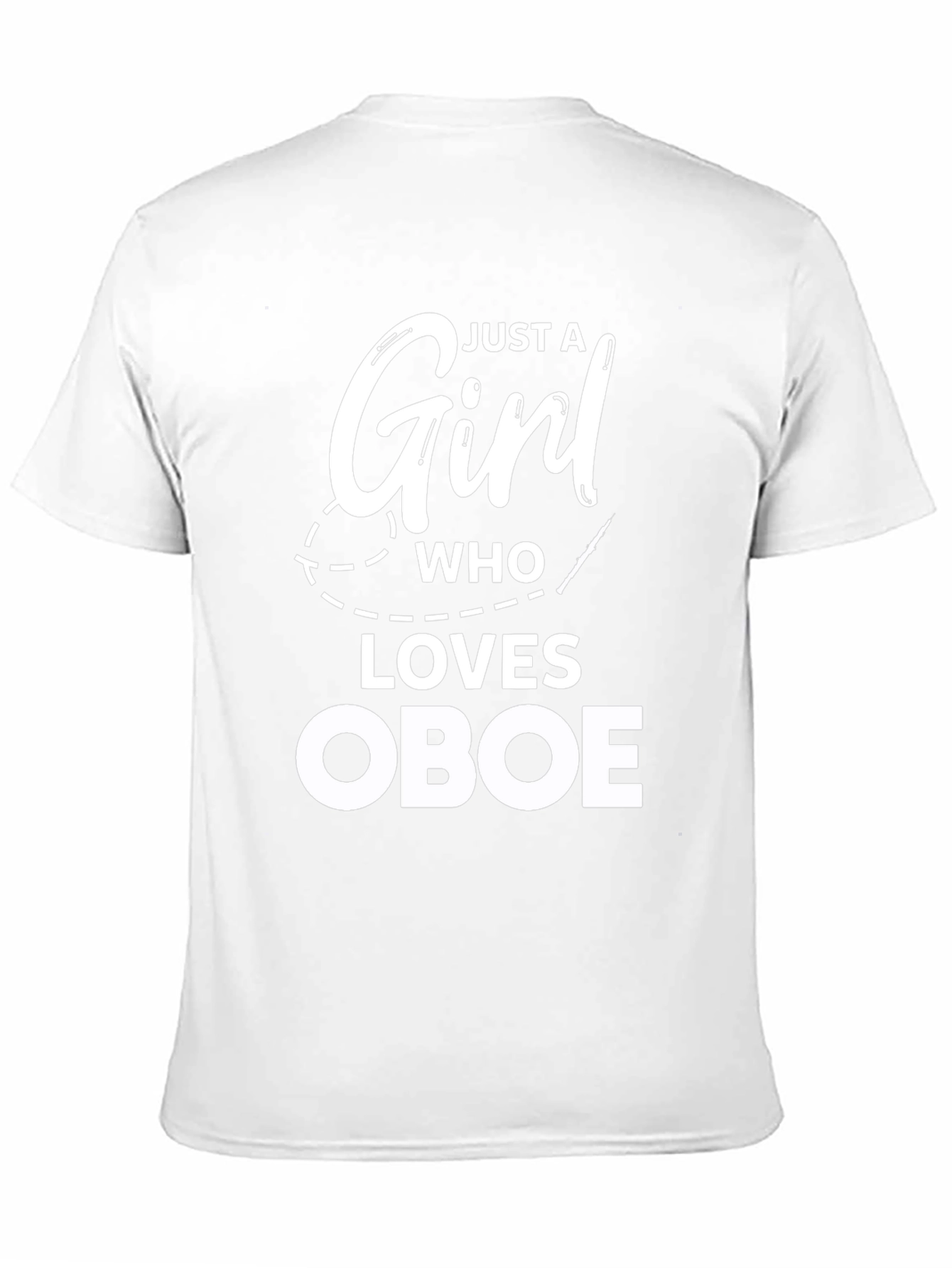 Just a Girl Who Loves Oboe T-Shirt