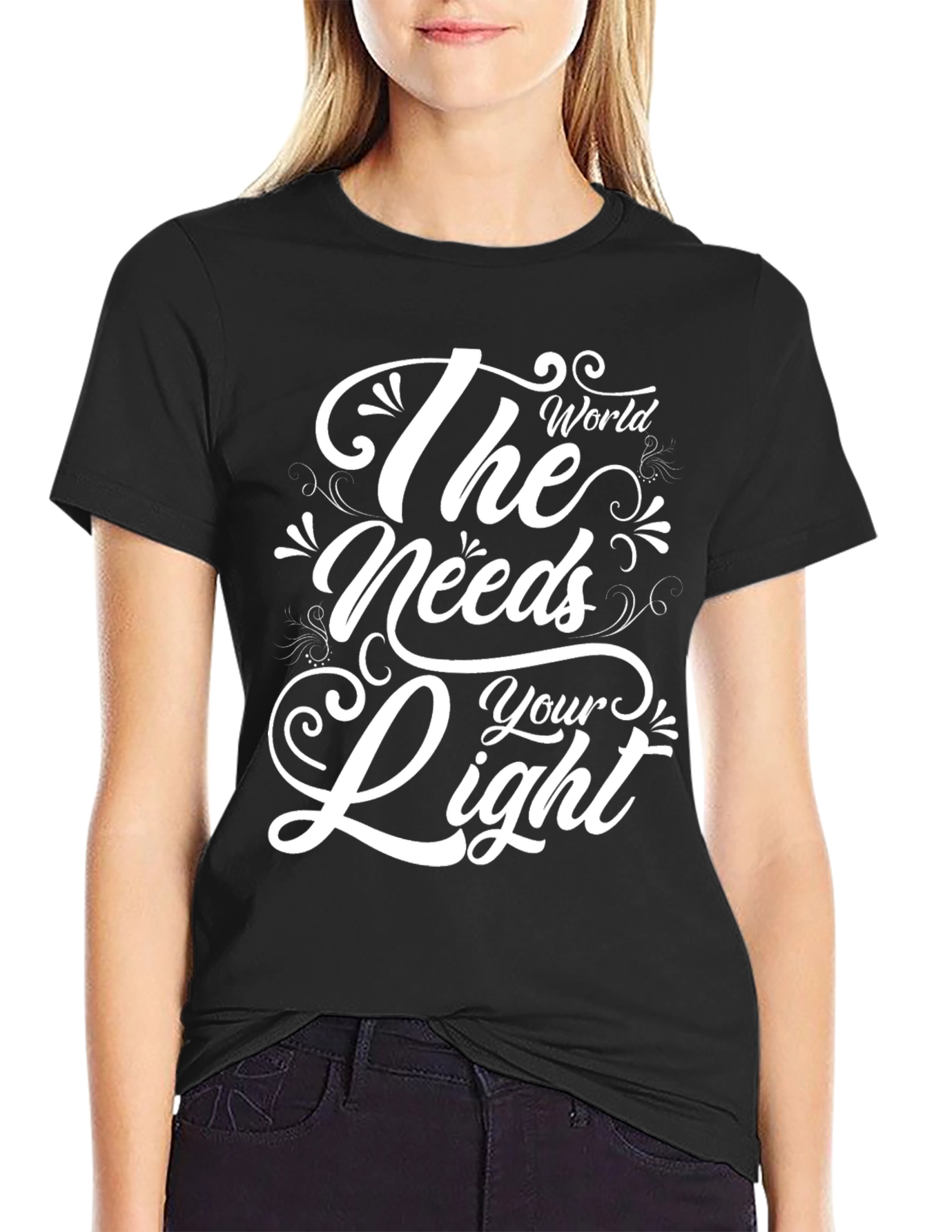 The World Needs Your Light Graphic T-Shirt