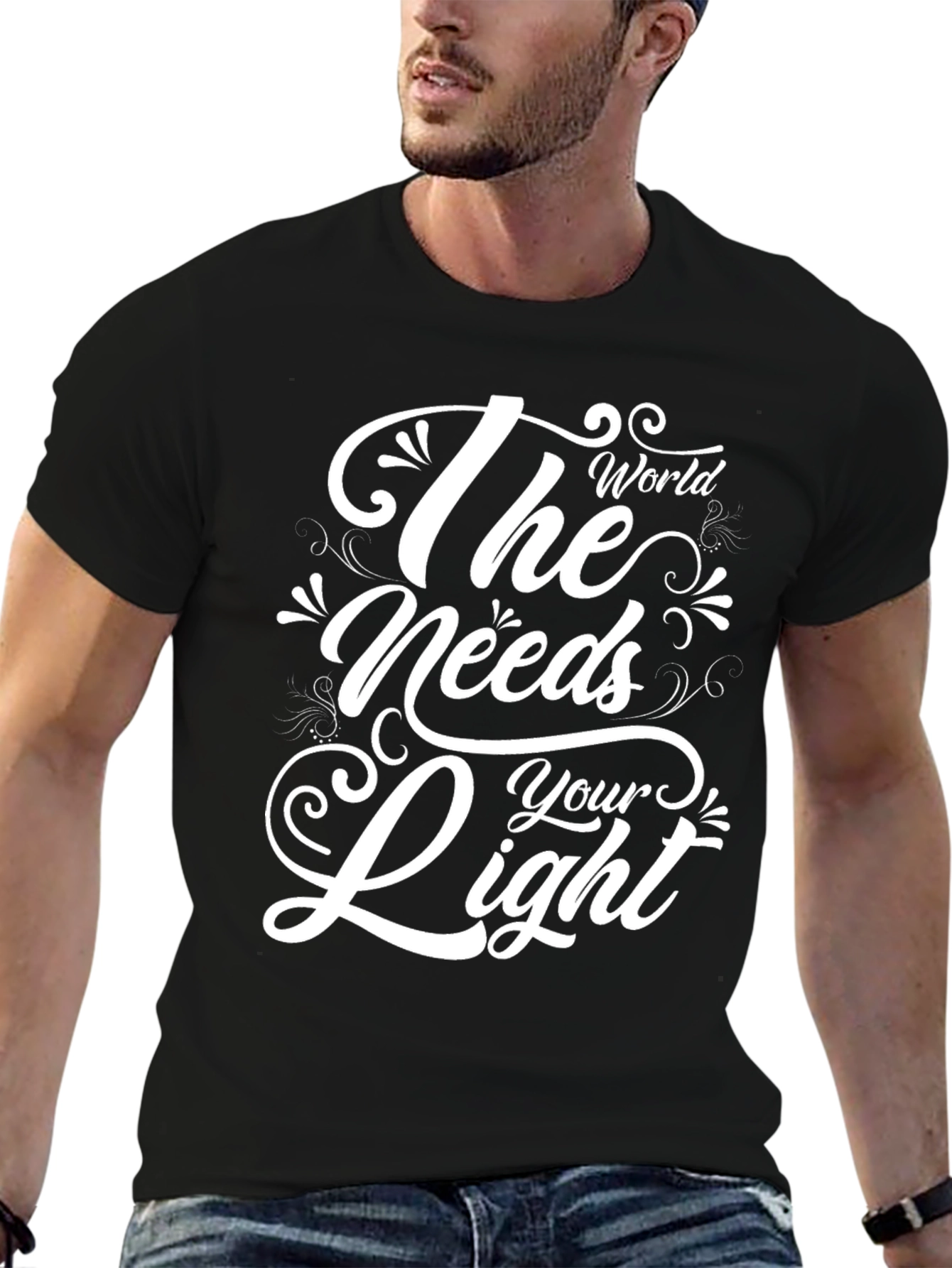 The World Needs Your Light Graphic T-Shirt