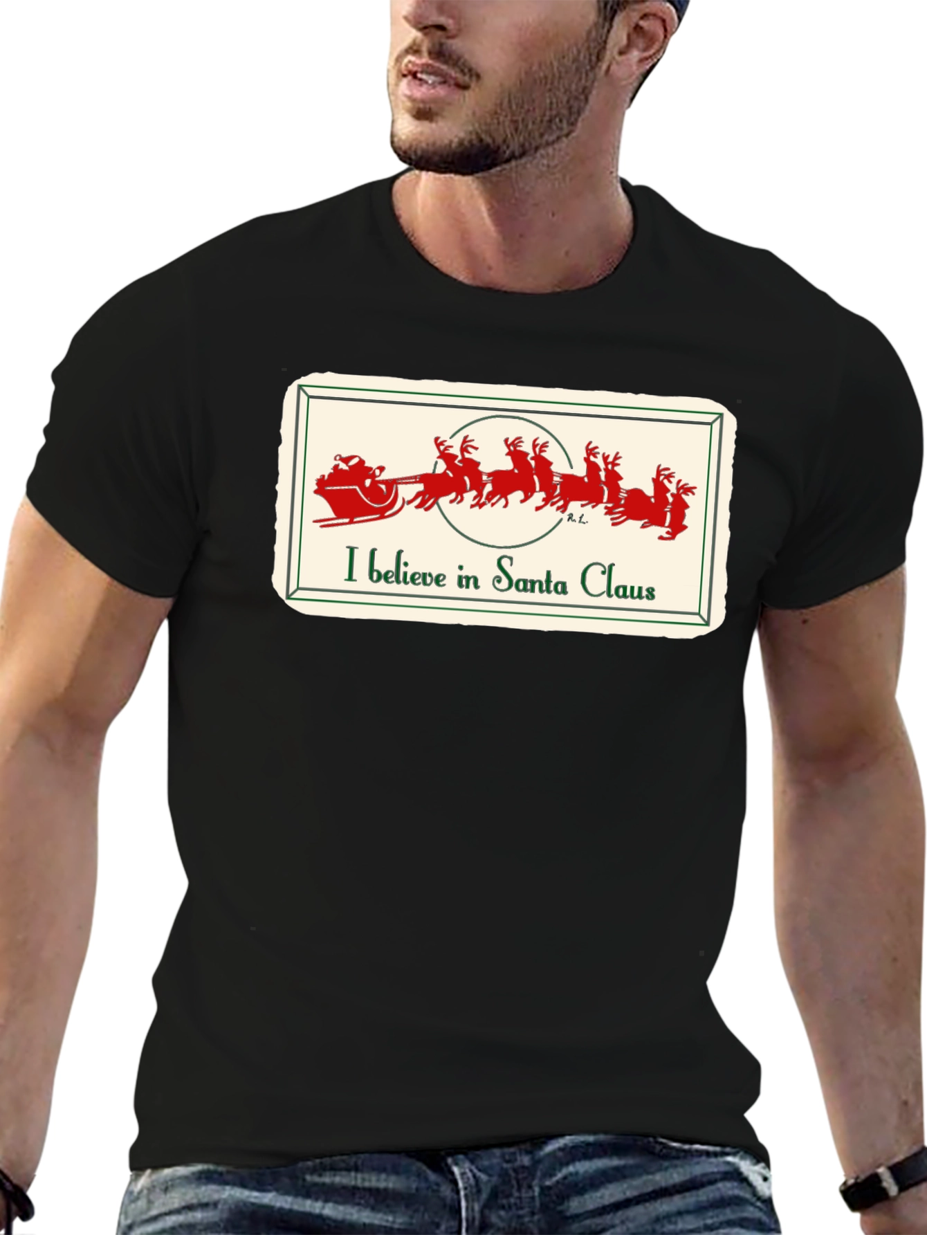 Santa Claus Holiday Tee