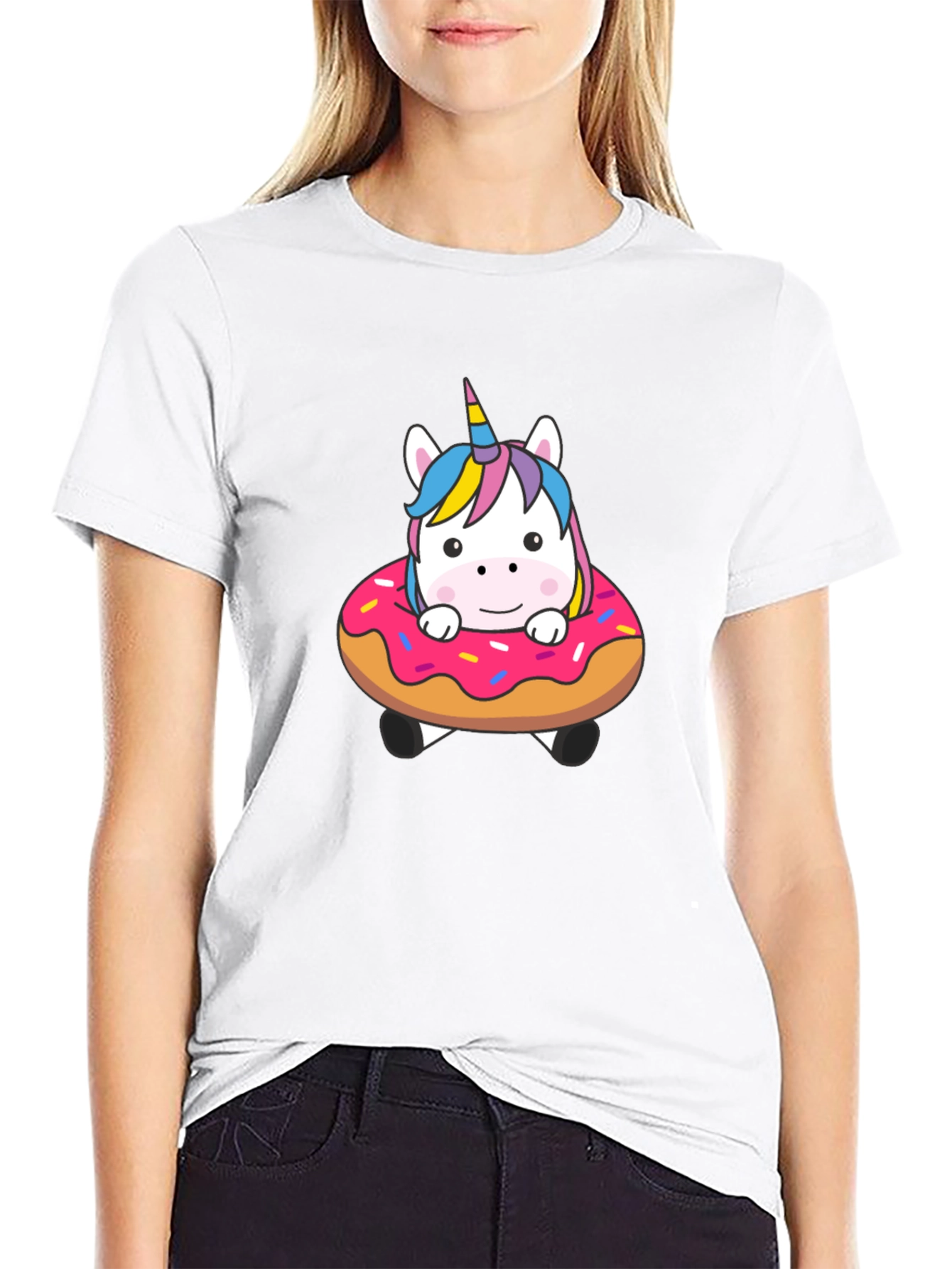 Unicorn Donut T-Shirt - Sweet Style