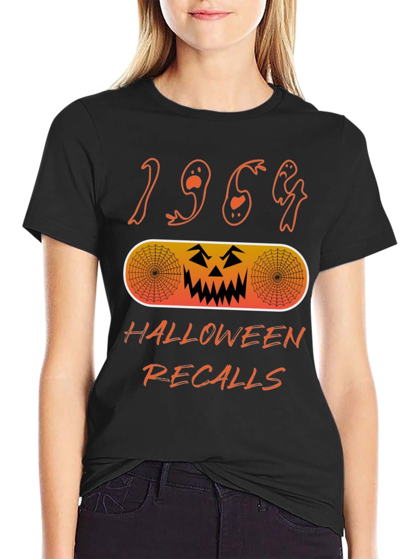 Halloween 1969 Ghostly Retro T-Shirt