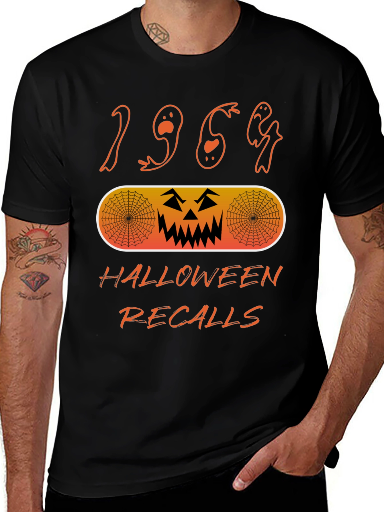 Halloween 1969 Ghostly Retro T-Shirt