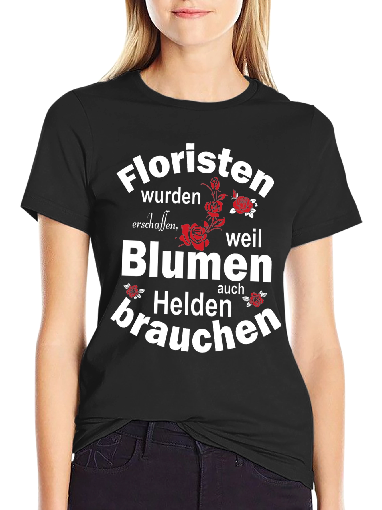 Floristen Blumen Helden T-Shirt