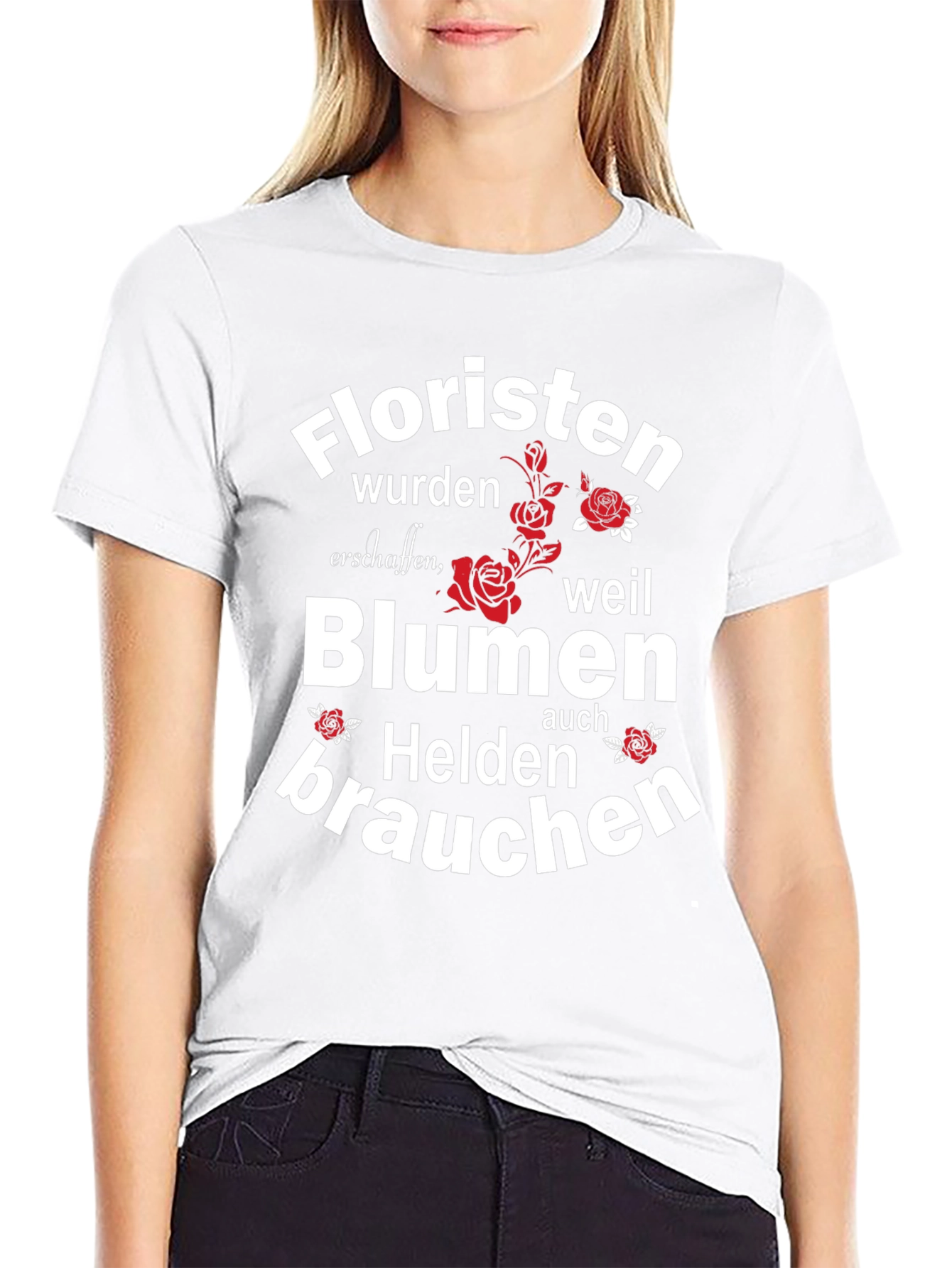 Floristen Blumen Helden T-Shirt