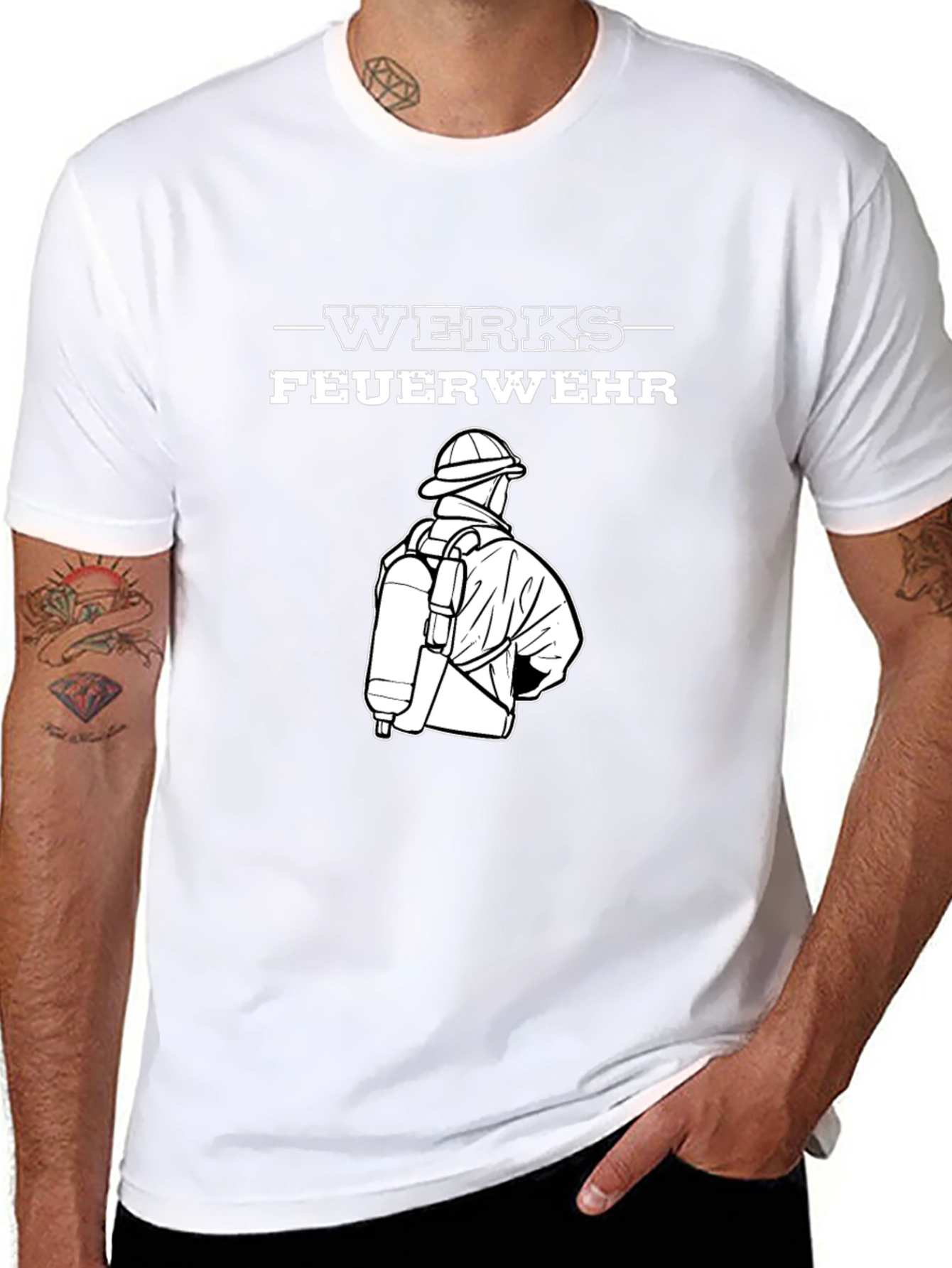 Werksfeuerwehr Firefighter T-Shirt