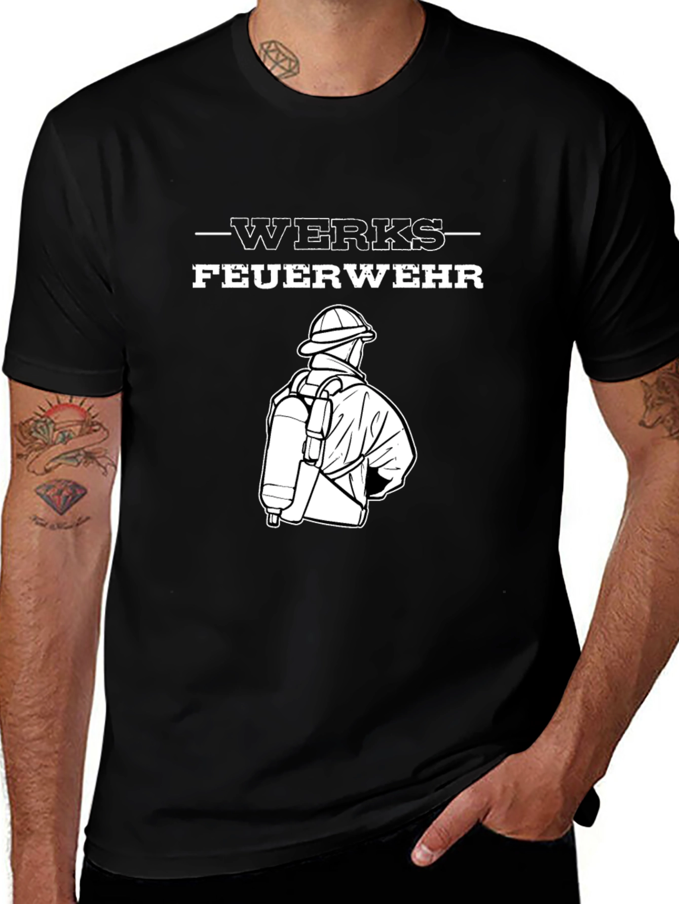 Werksfeuerwehr Firefighter T-Shirt