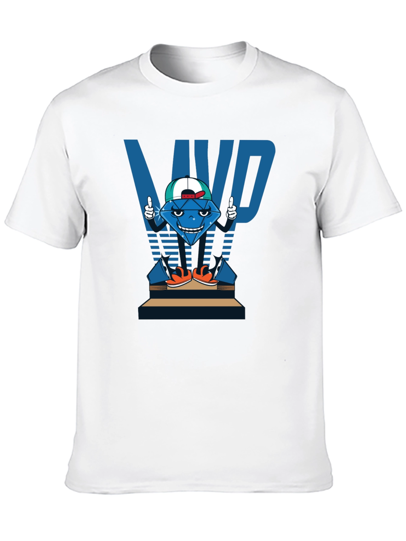Diamond MVP Graphic T-Shirt - Cool Black Tee
