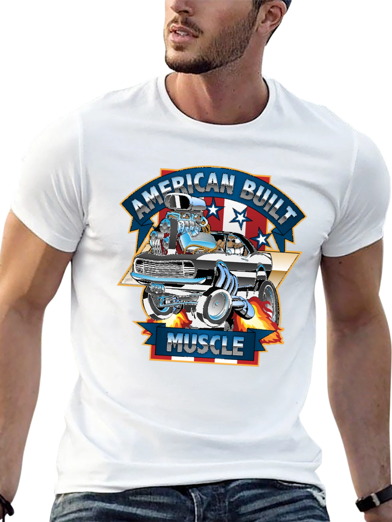 American Built Muscle Car T-Shirt