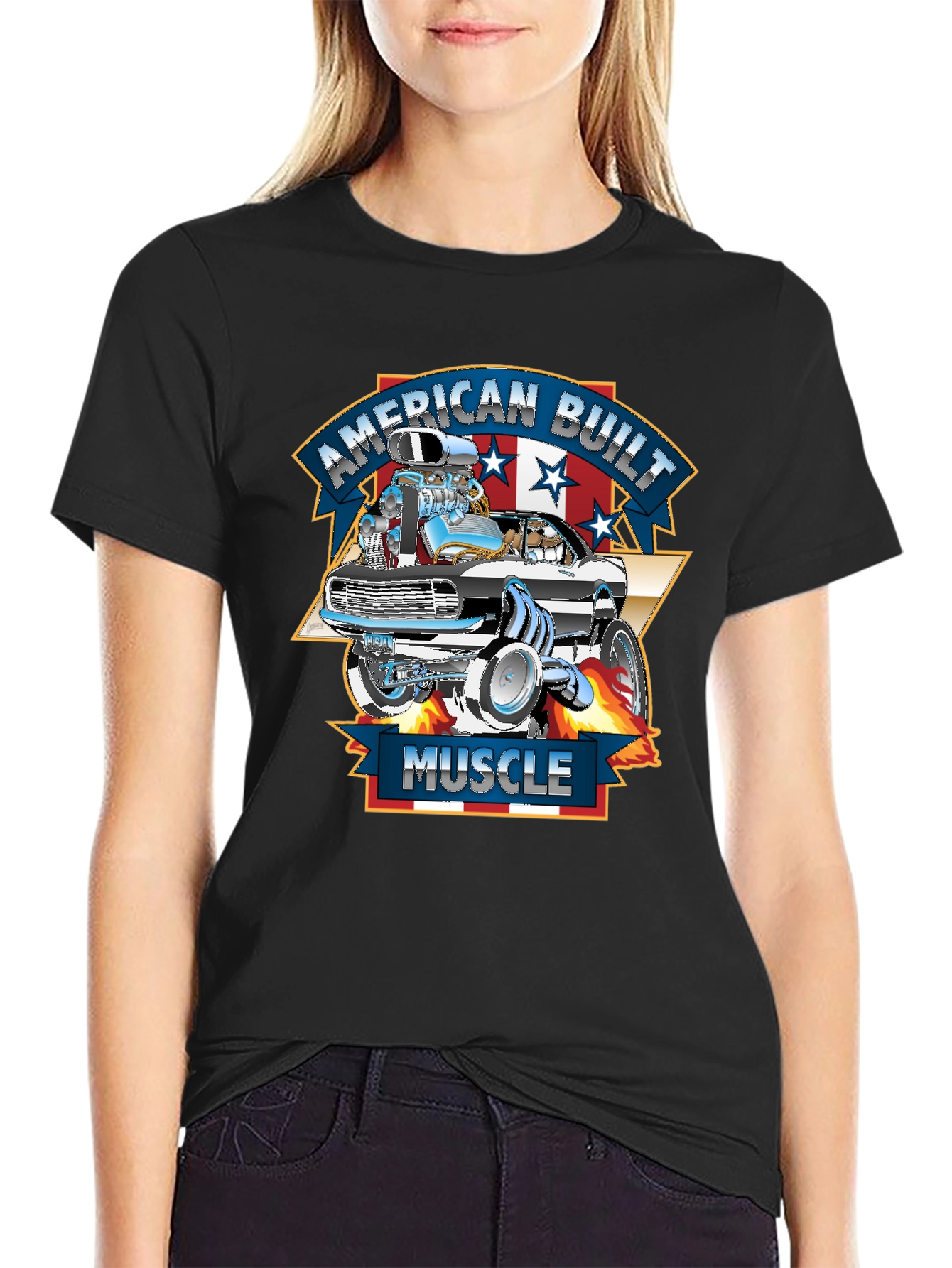 American Built Muscle Car T-Shirt