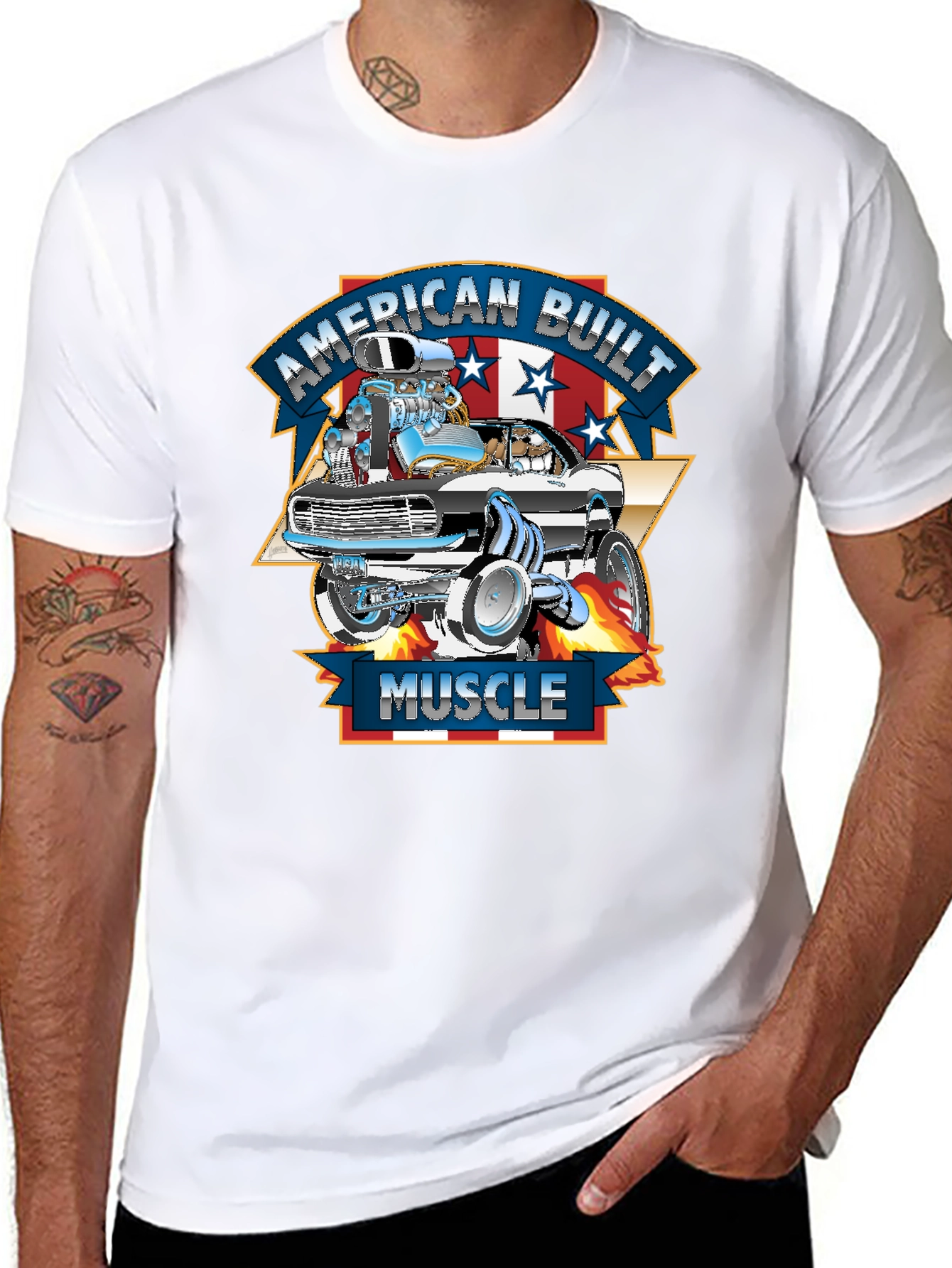 American Built Muscle Car T-Shirt