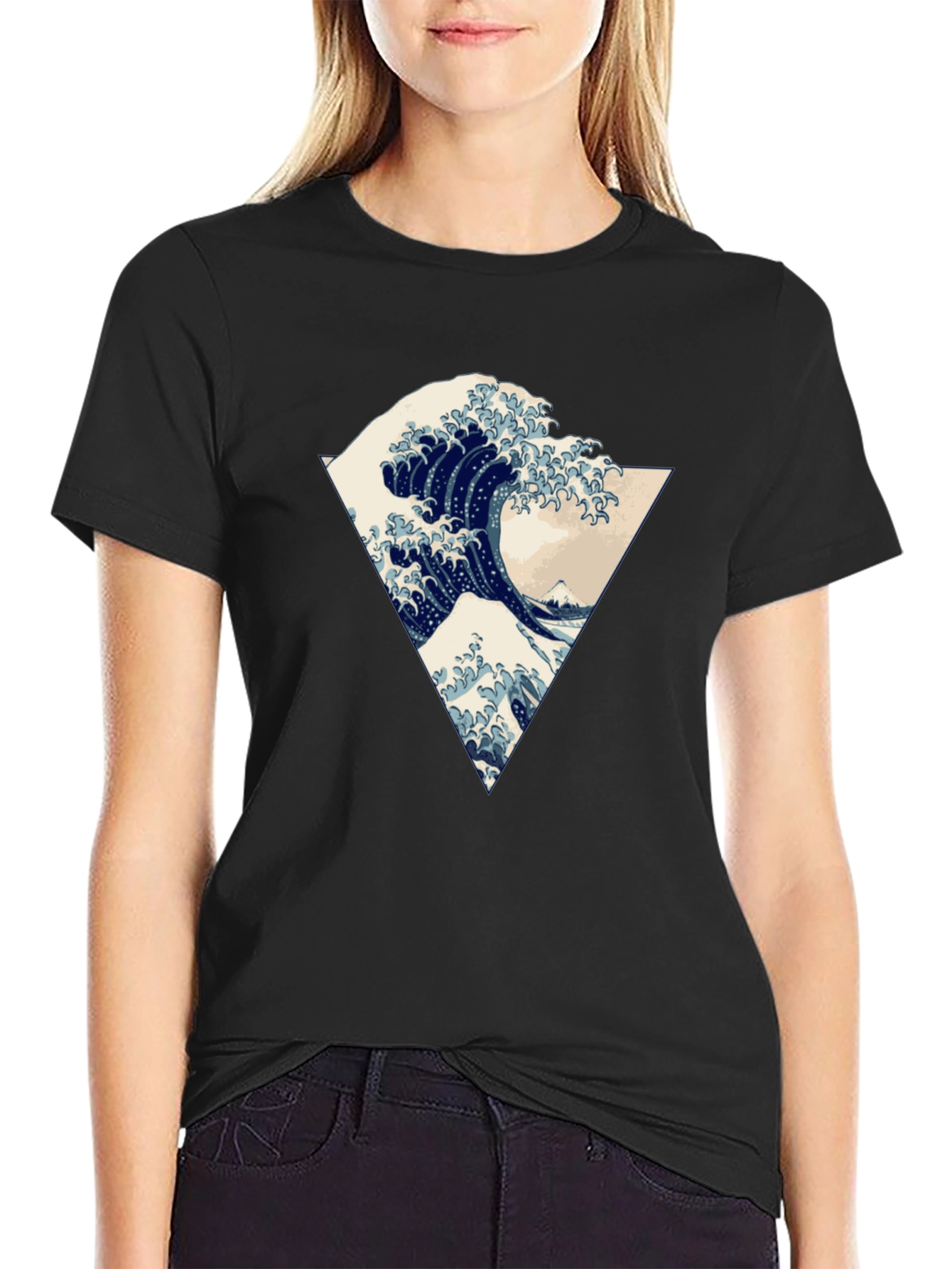 Great Wave Graphic Tee - Classic Japanese Art