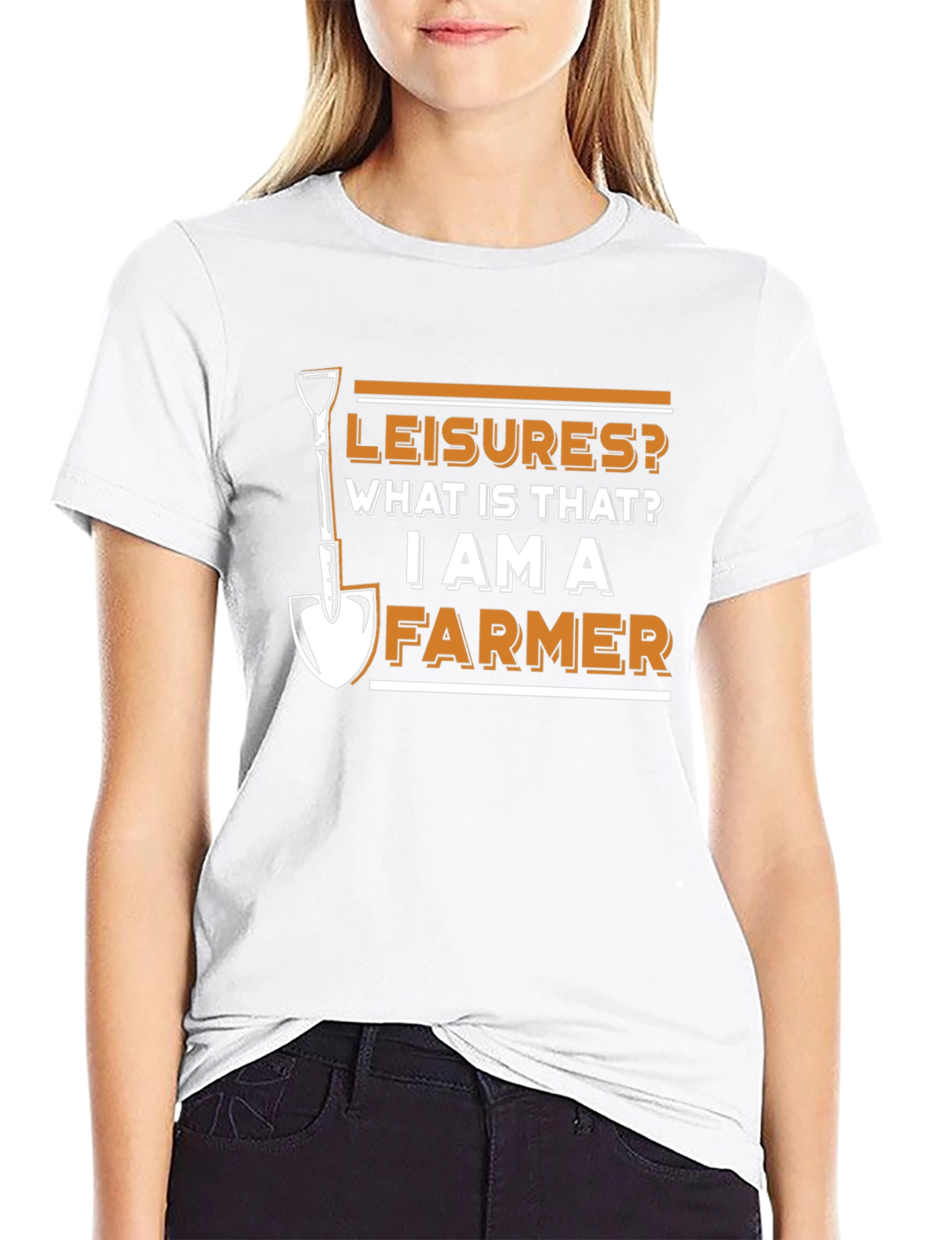 Leisures? I Am A Farmer Graphic T-Shirt
