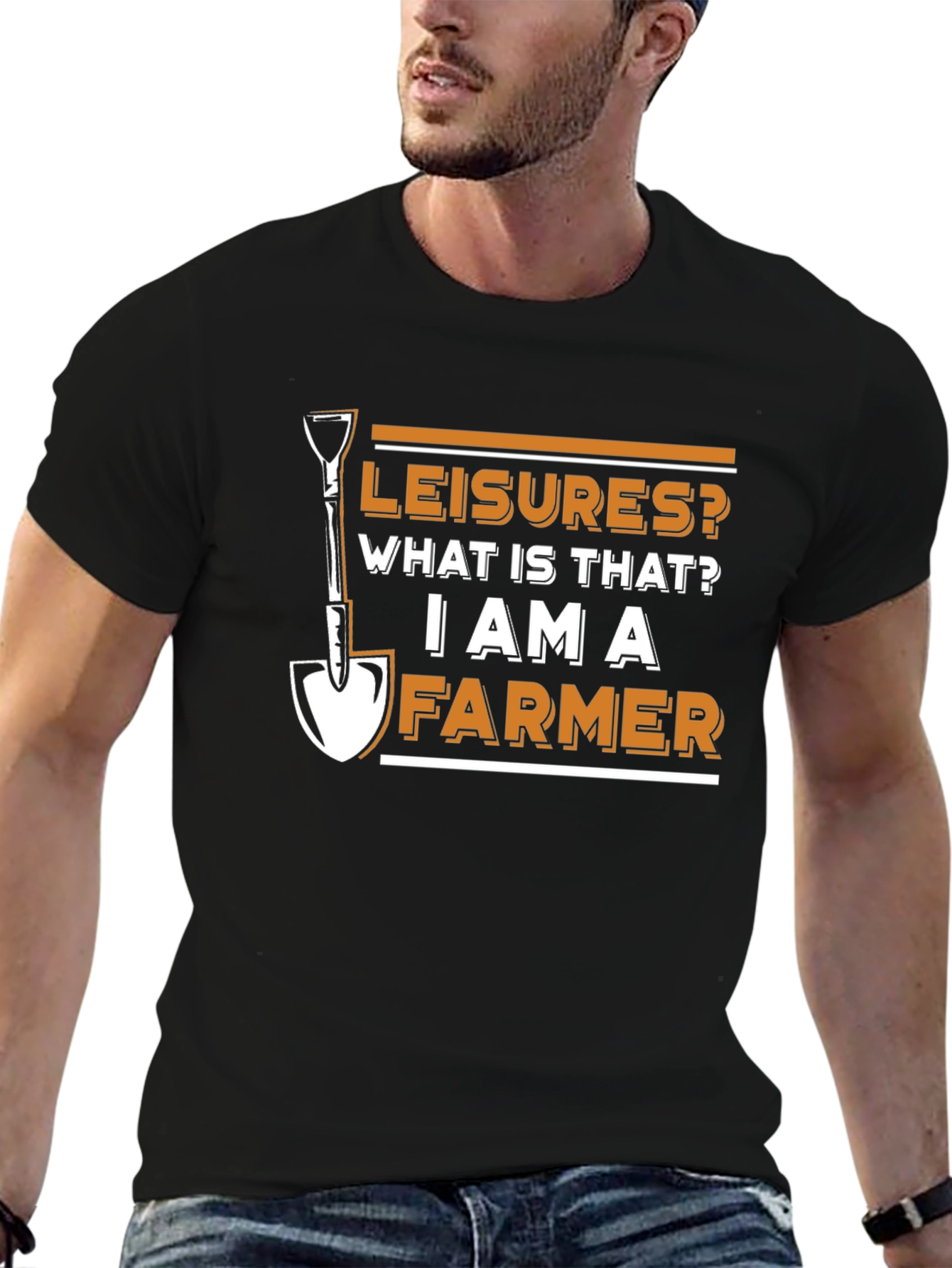 Leisures? I Am A Farmer Graphic T-Shirt