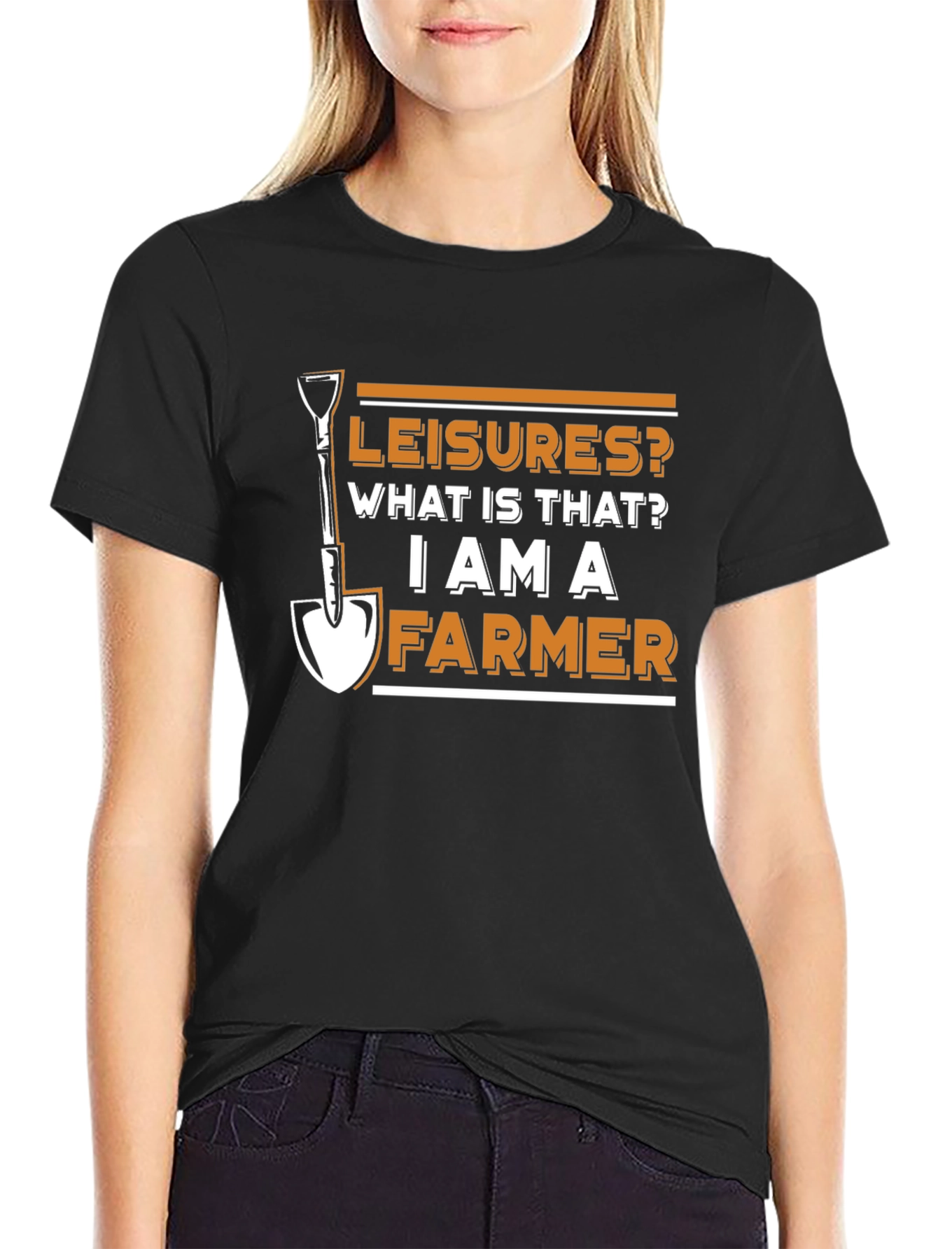 Leisures? I Am A Farmer Graphic T-Shirt