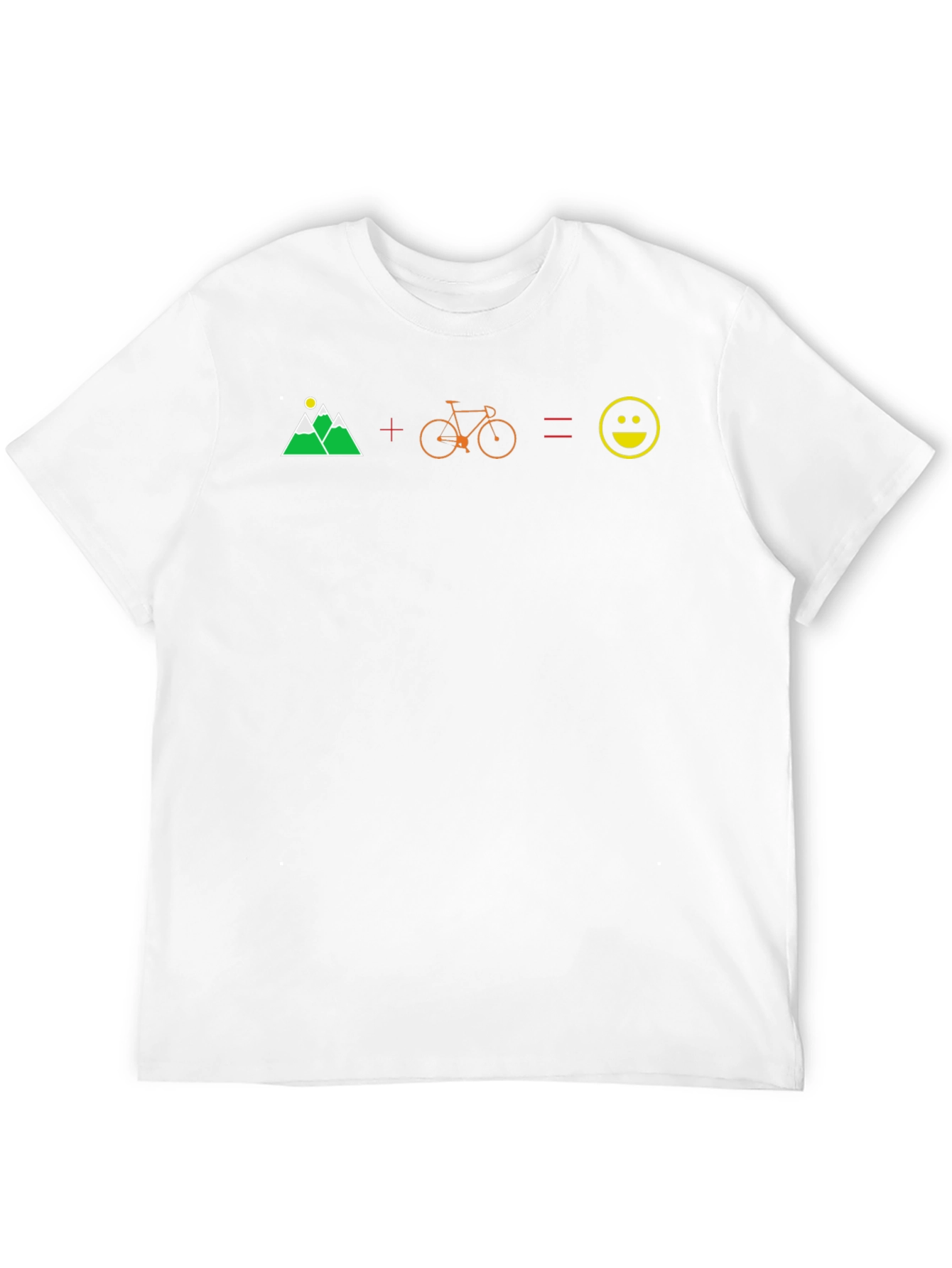 Mountain Bike Equals Happiness T-Shirt