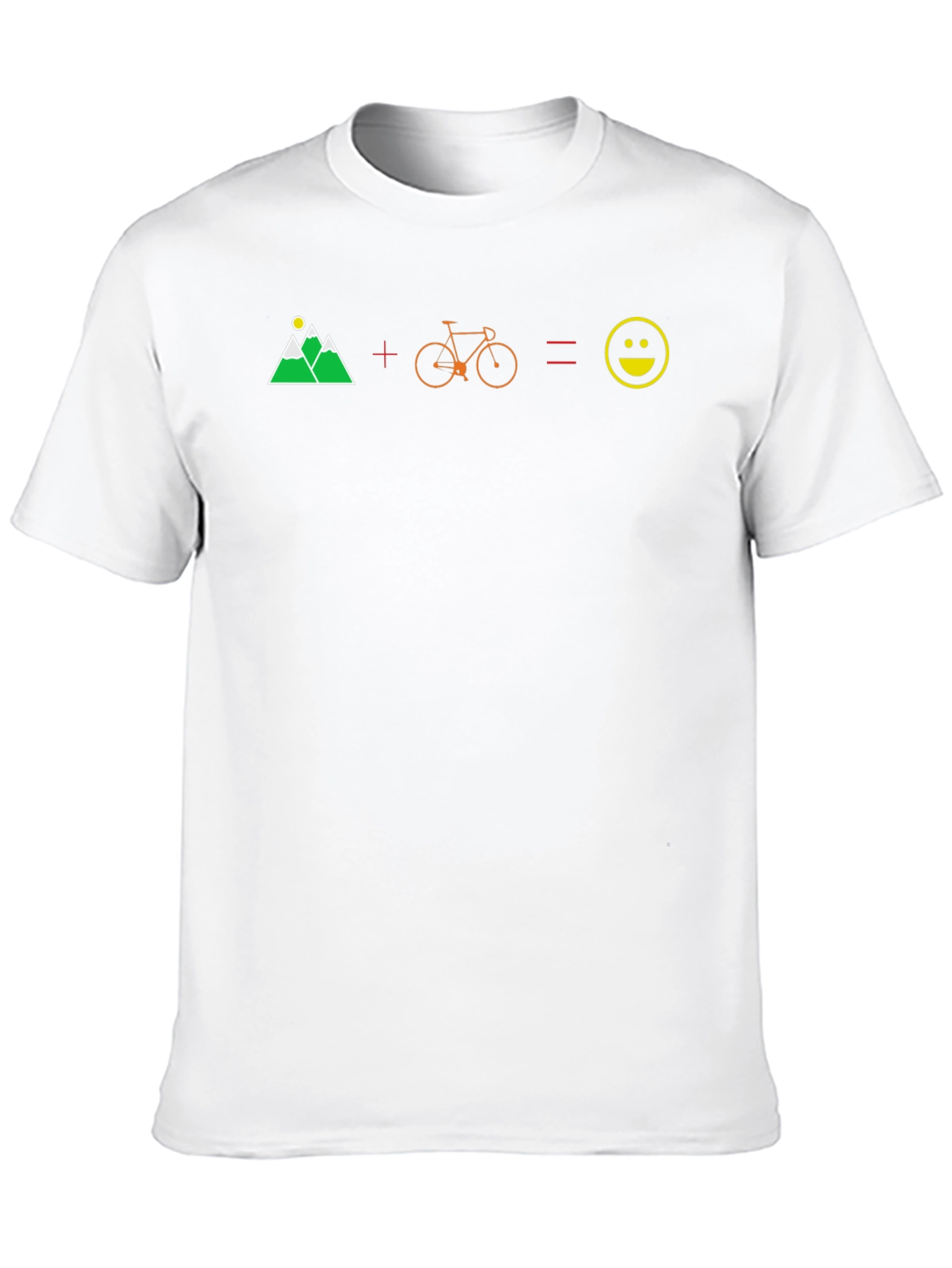 Mountain Bike Equals Happiness T-Shirt