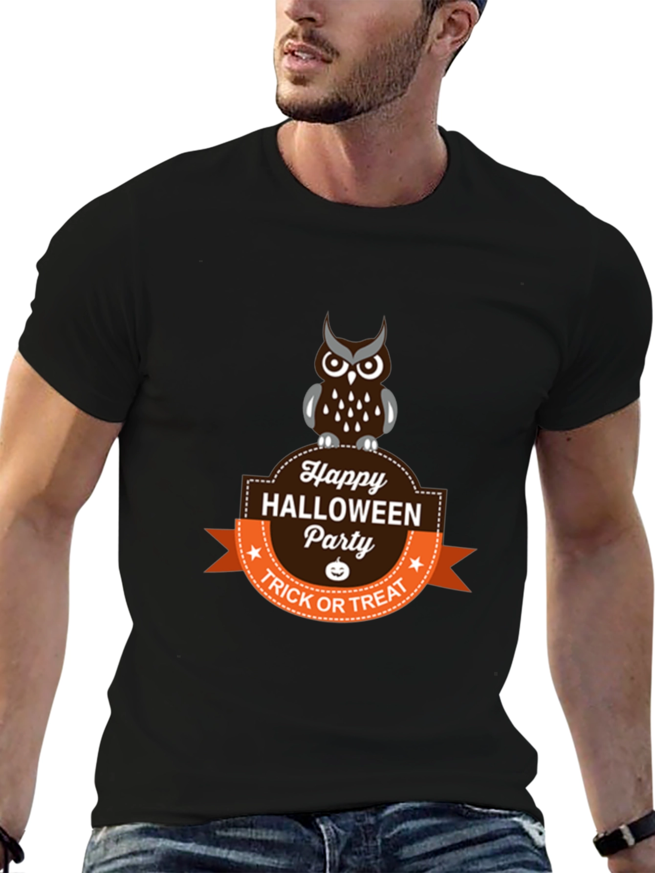 Happy Halloween Party Graphic T-Shirt