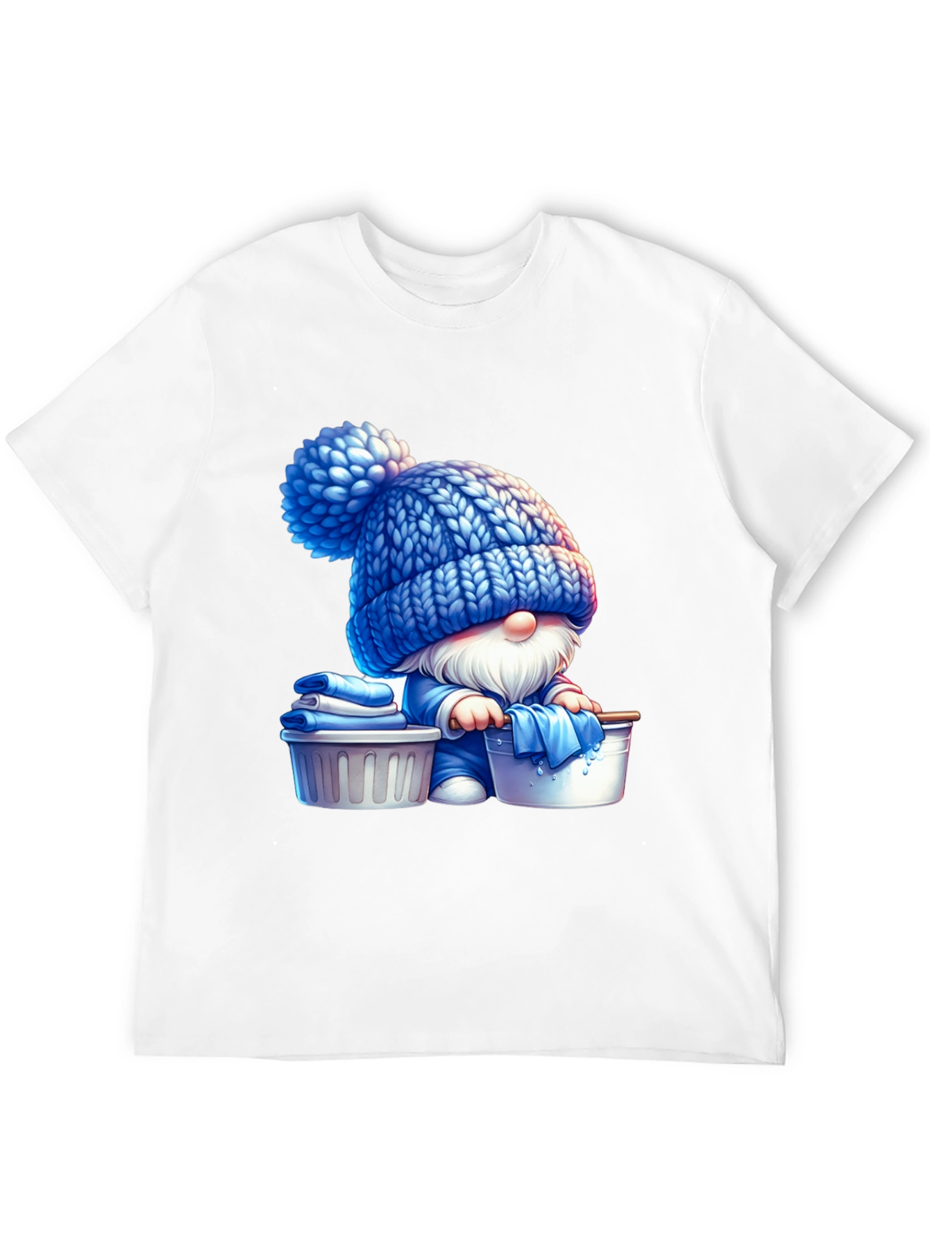 Gnome Laundry Day T-Shirt - Unique Graphic Tee