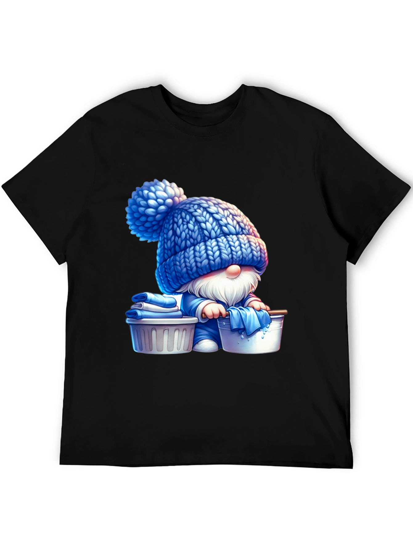 Gnome Laundry Day T-Shirt - Unique Graphic Tee