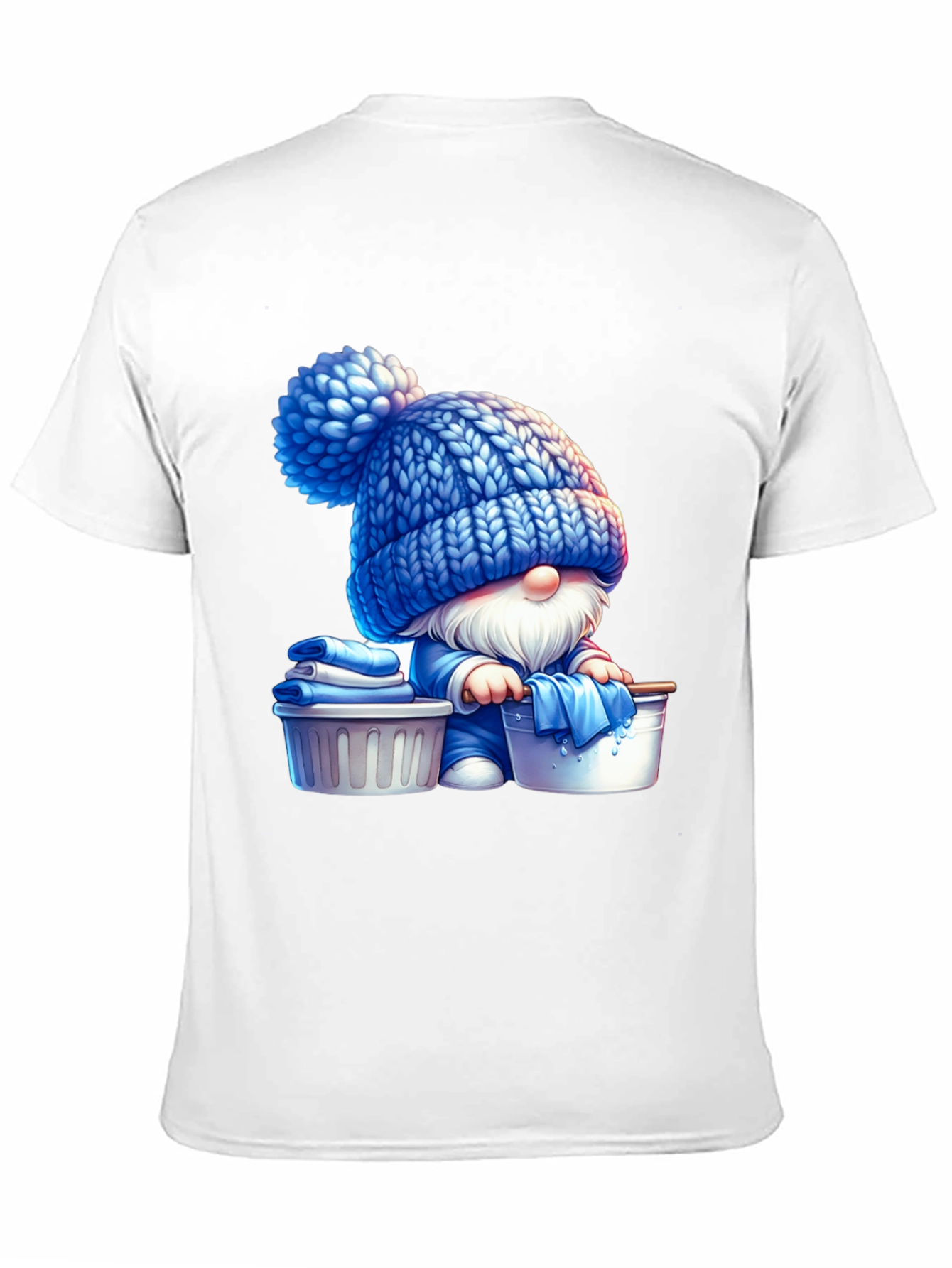 Gnome Laundry Day T-Shirt - Unique Graphic Tee