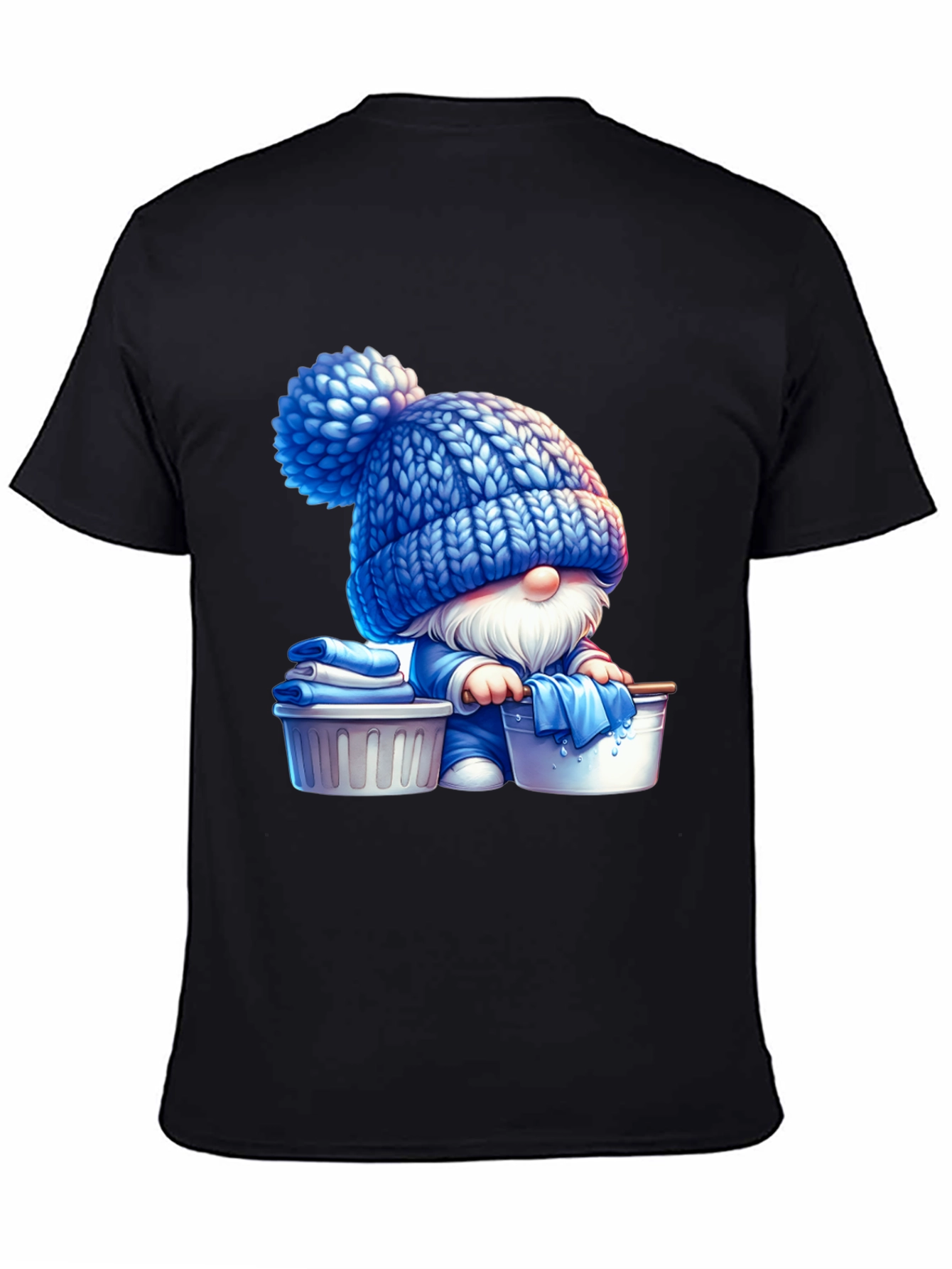 Gnome Laundry Day T-Shirt - Unique Graphic Tee
