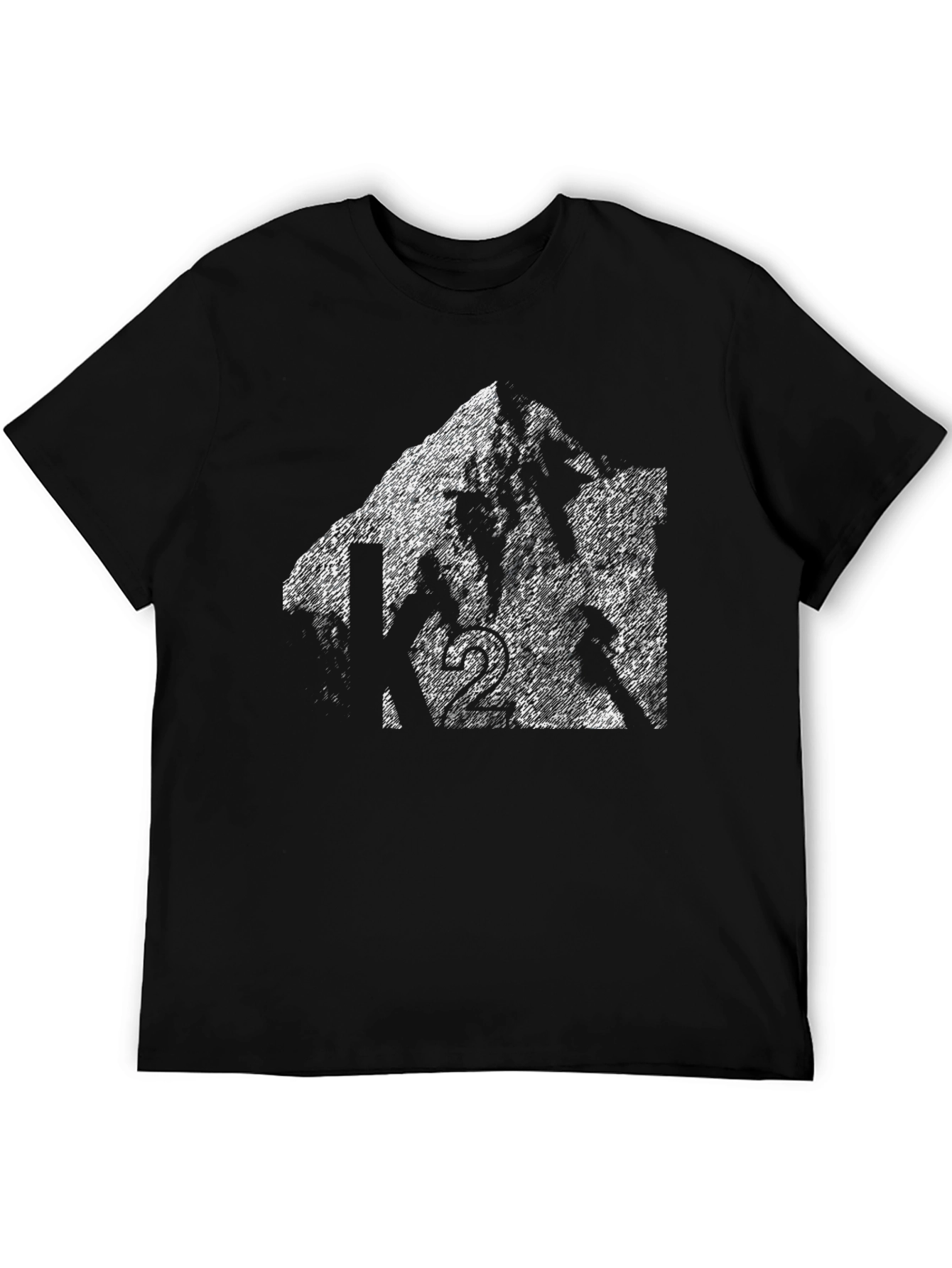Distressed Graphic Tee - Mountain Adventure