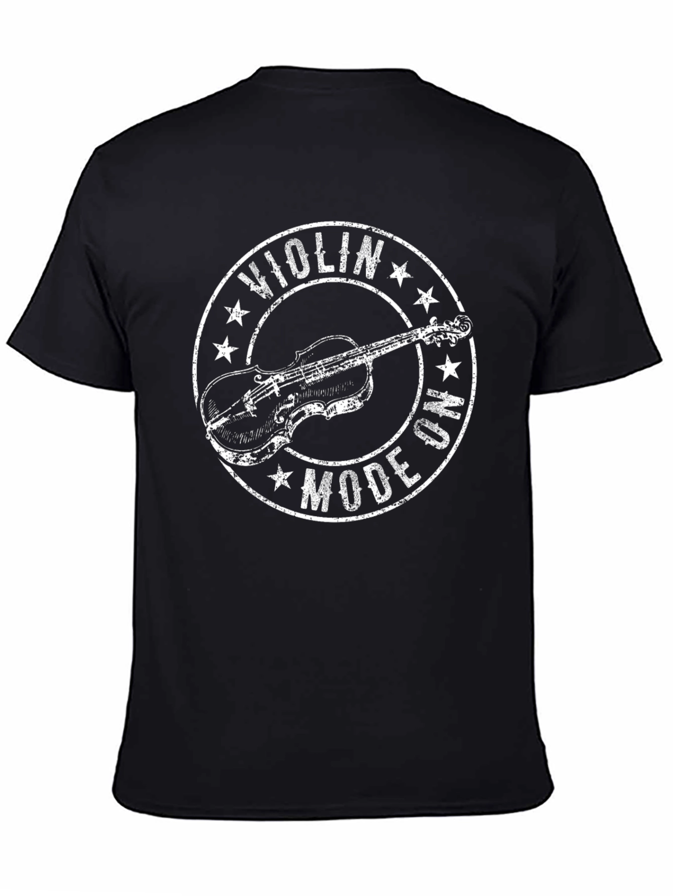 Violin Mode On T-Shirt - Musician Tee