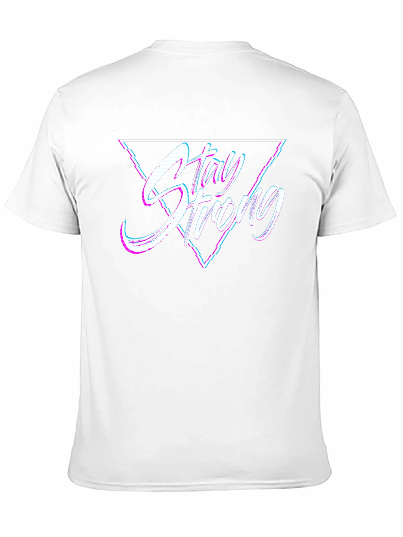 Stay Strong Graphic T-Shirt - Mens Black Tee