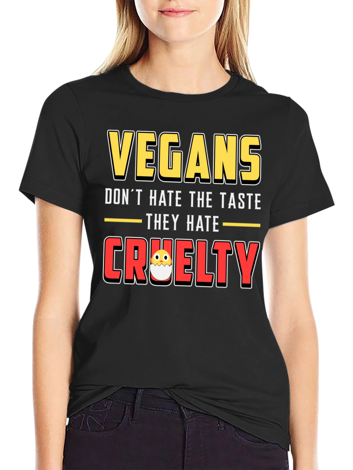 Vegans Hate Cruelty T-Shirt