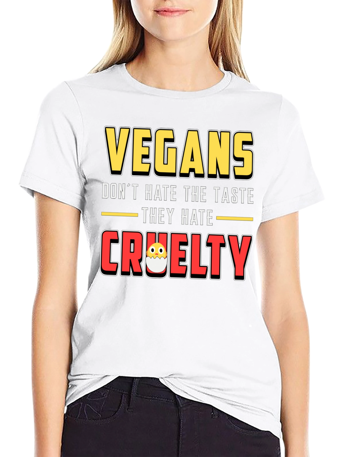 Vegans Hate Cruelty T-Shirt