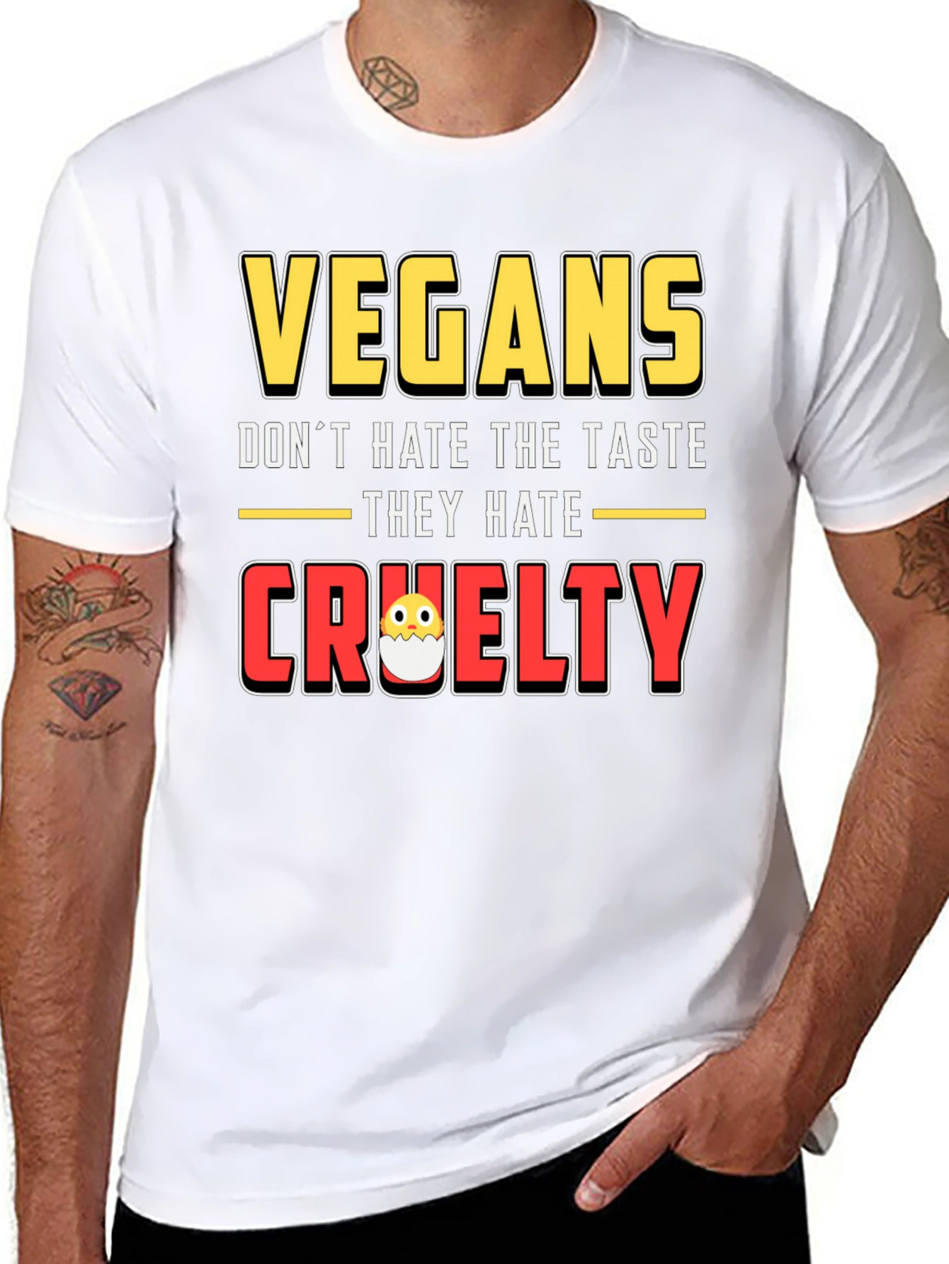 Vegans Hate Cruelty T-Shirt