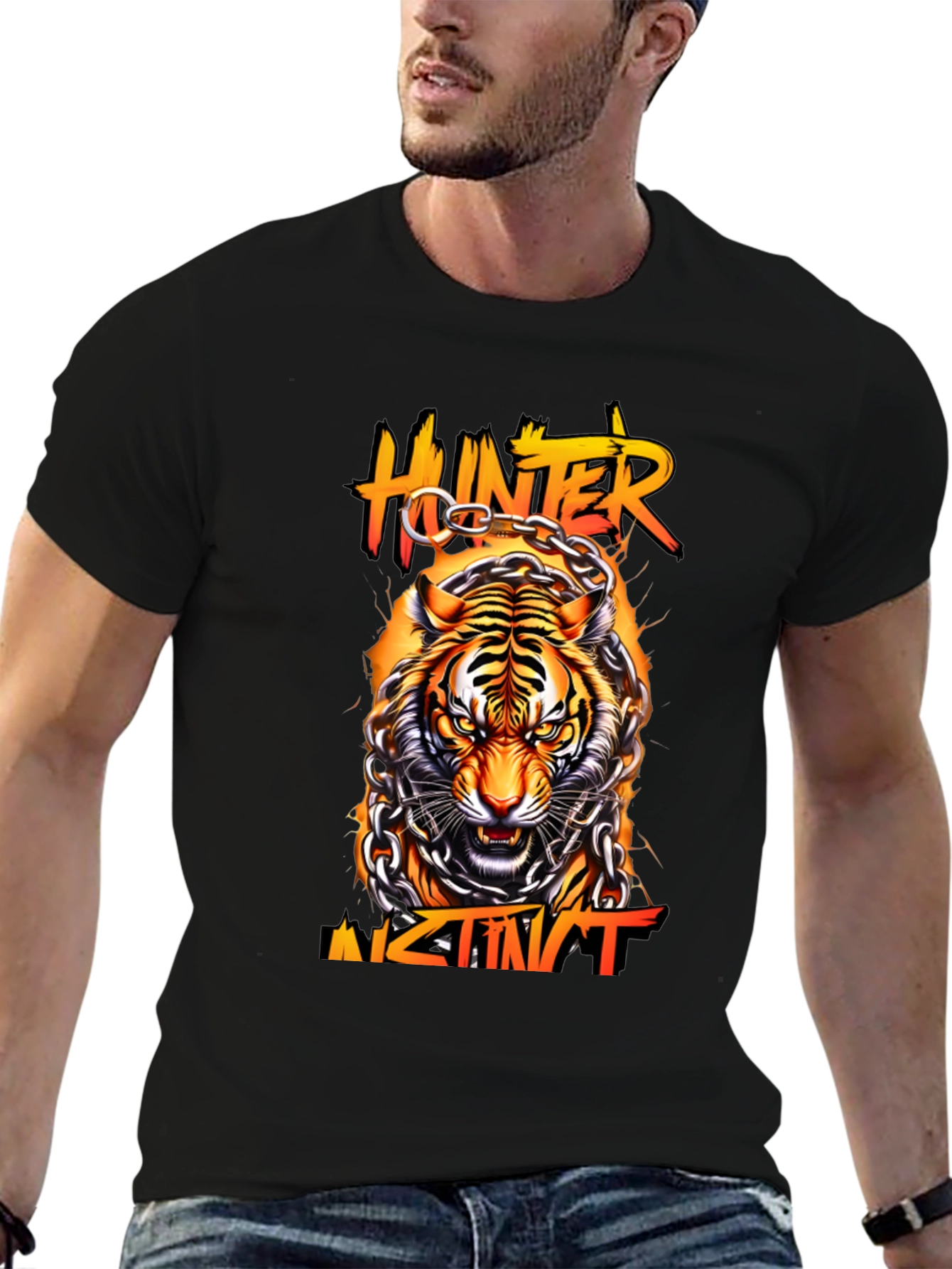 Hunter Instinct Tiger Graphic T-Shirt