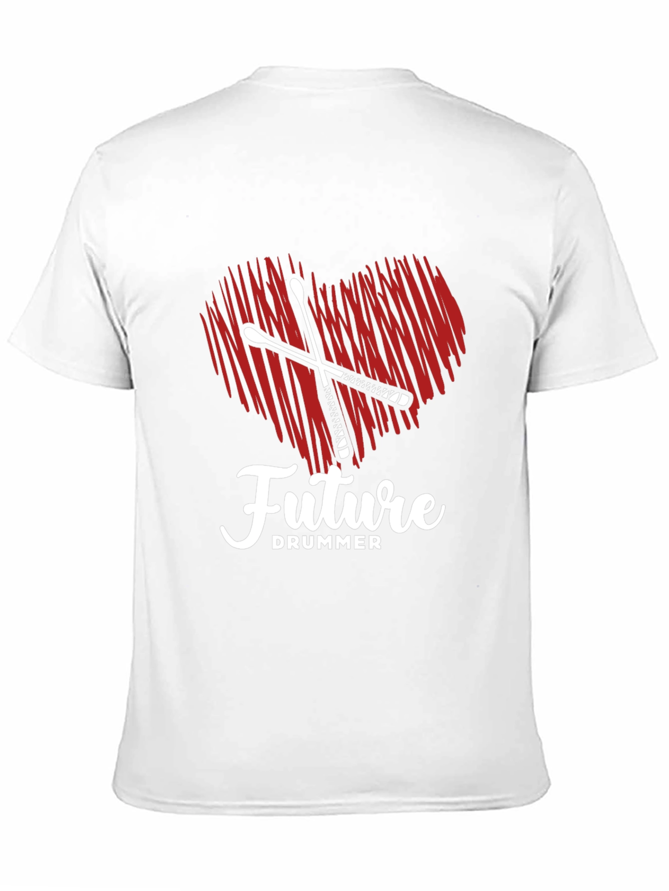 Future Drummer Heart T-Shirt