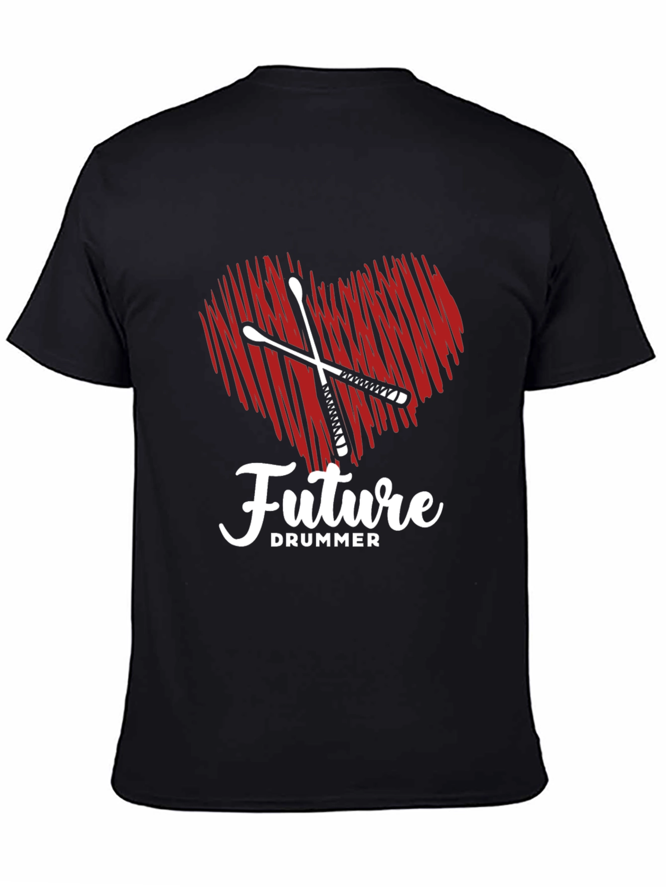 Future Drummer Heart T-Shirt