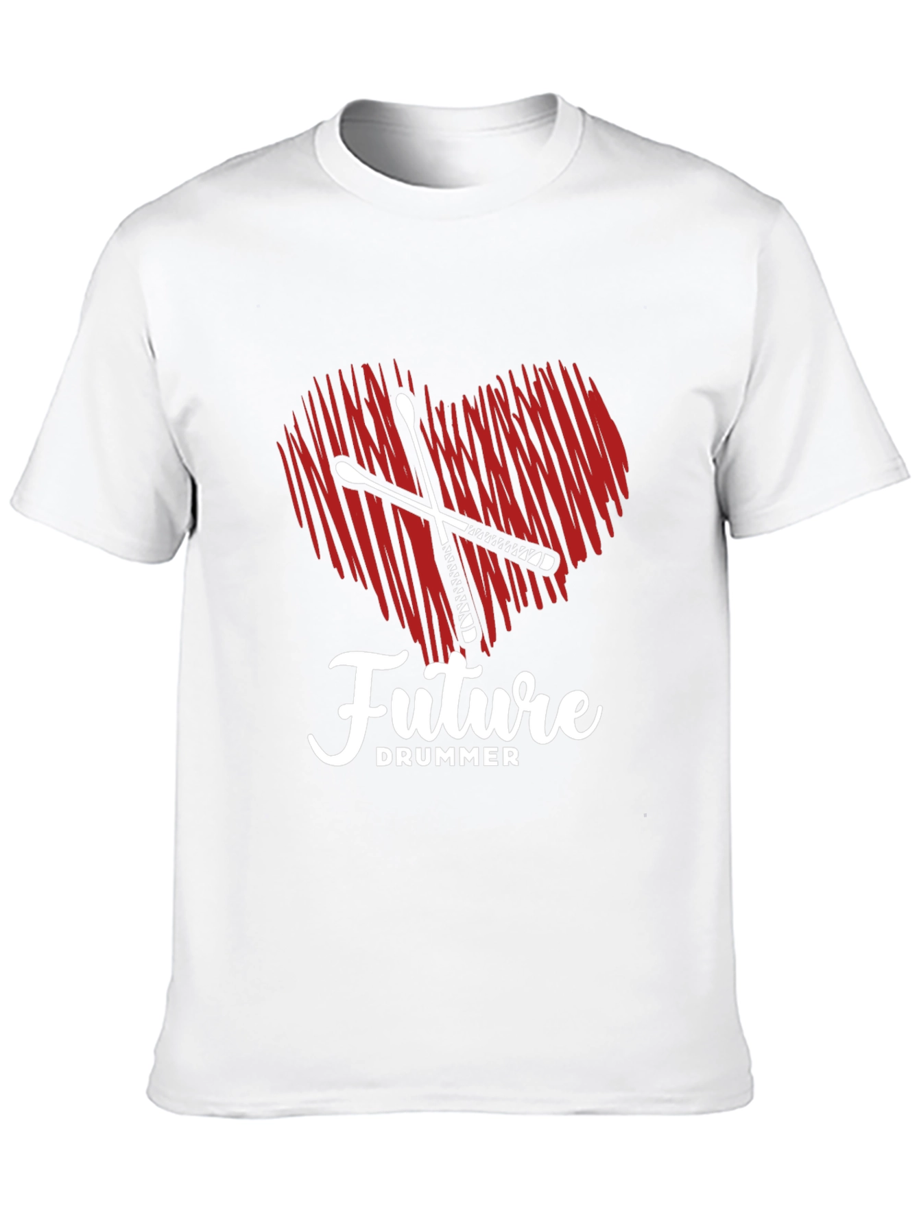 Future Drummer Heart T-Shirt