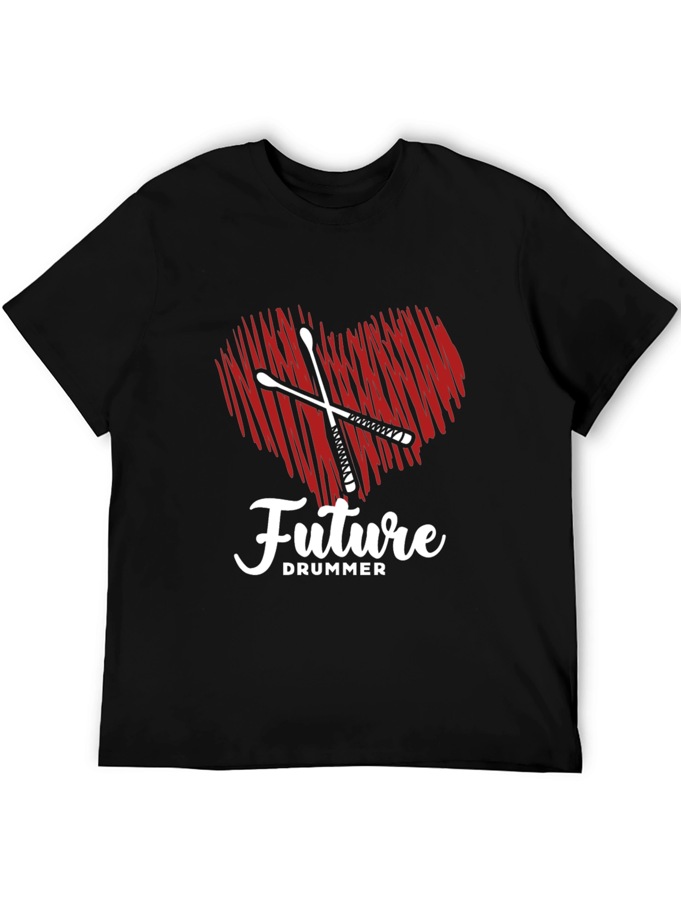 Future Drummer Heart T-Shirt