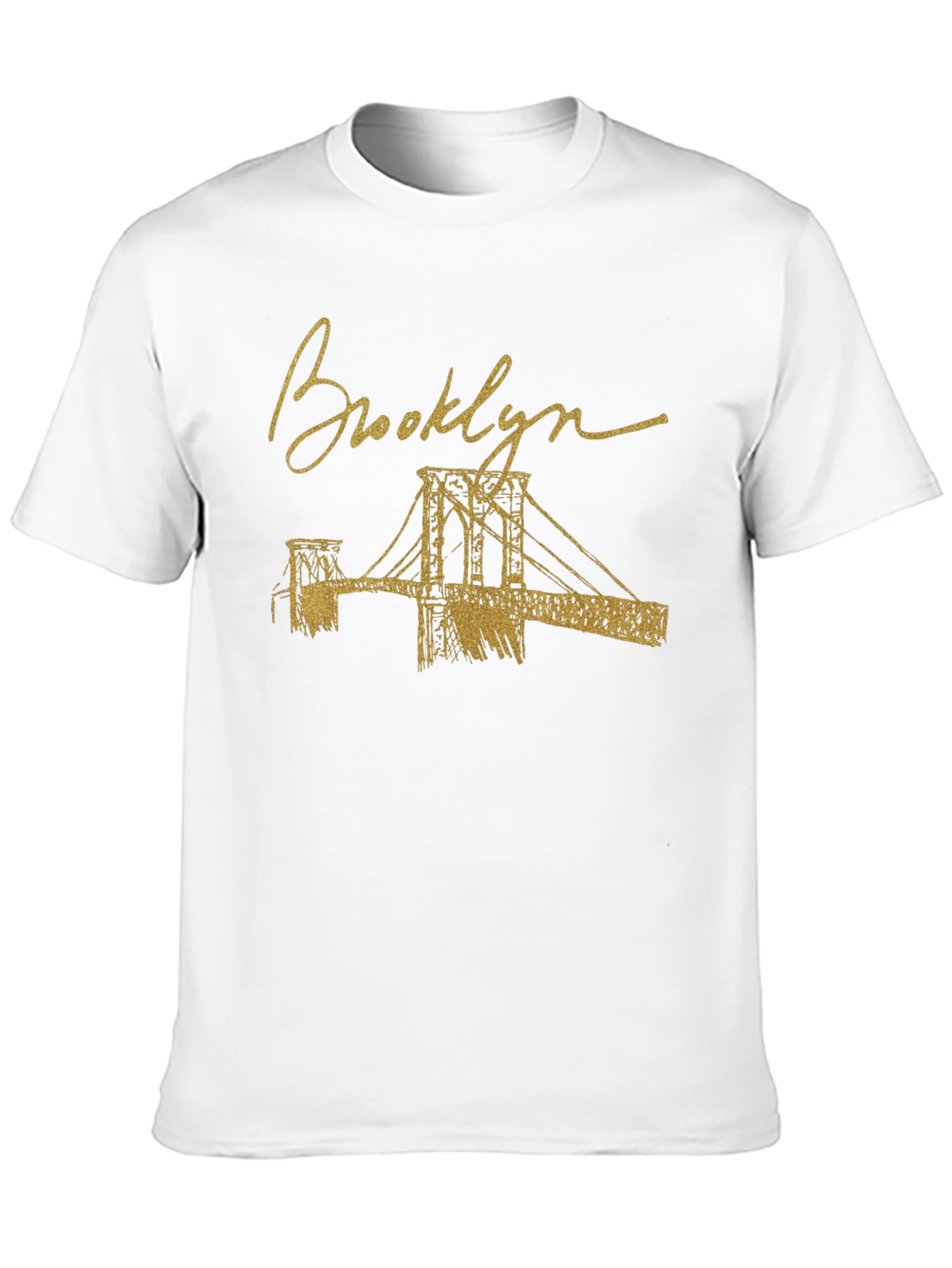 Brooklyn Bridge Graphic Tee - Classic Black T-Shirt
