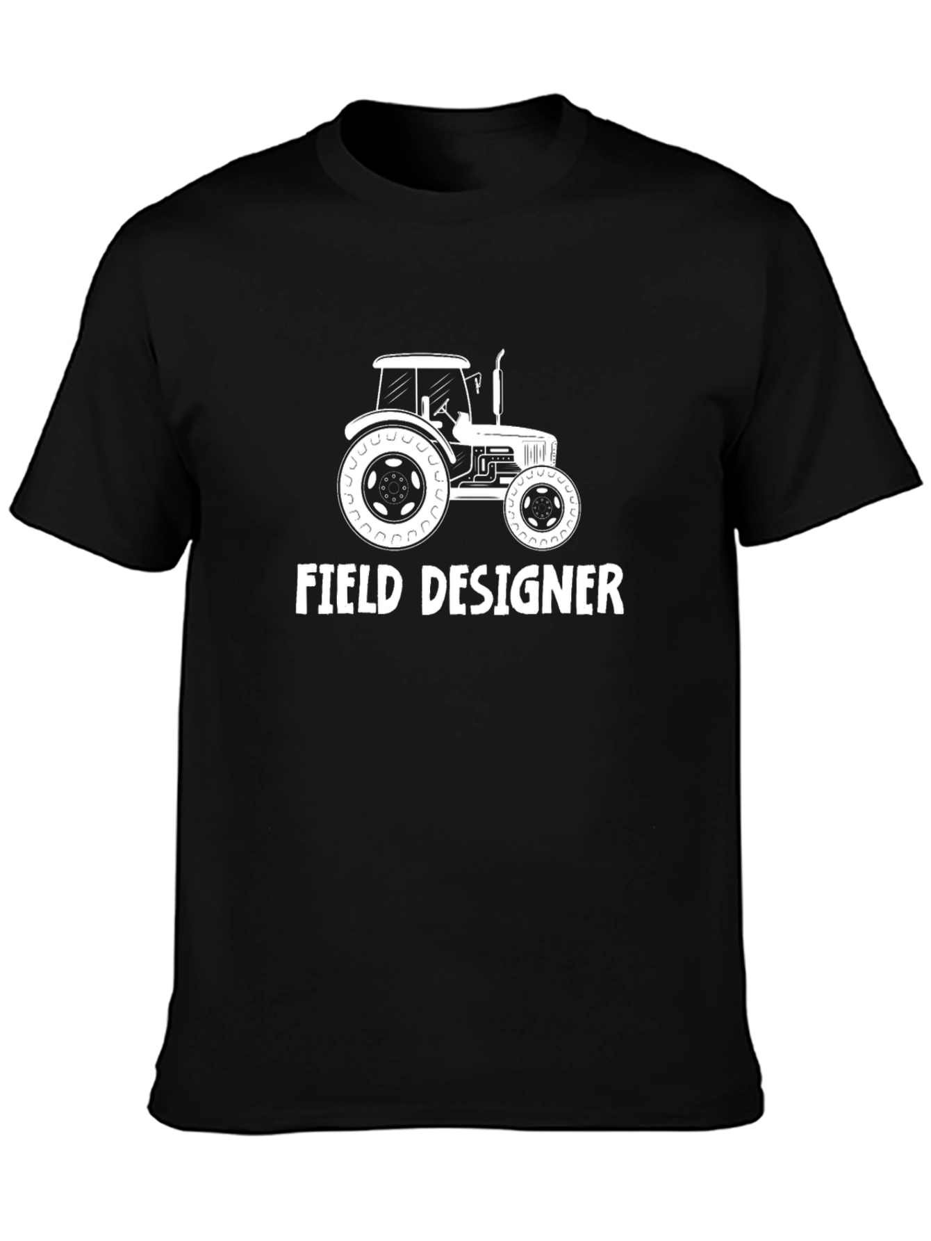 Field Designer Tractor Graphic T-Shirt