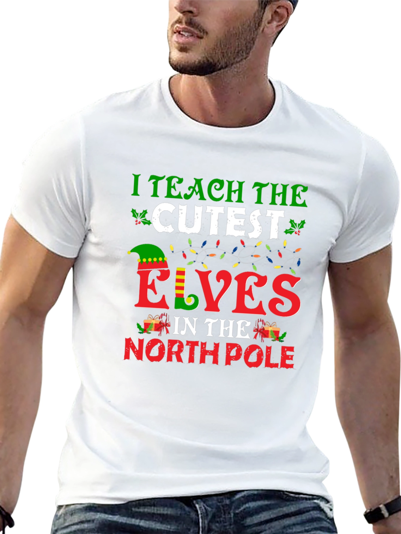 I Teach the Cutest Elves Christmas T-Shirt