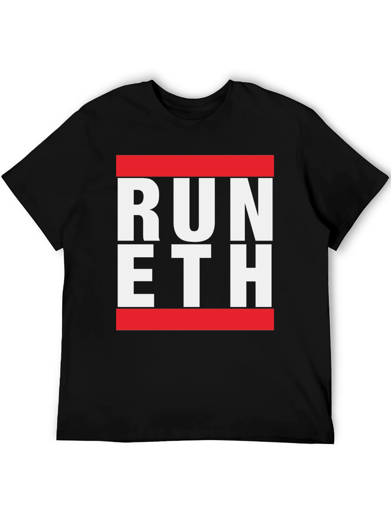 Run ETH T-Shirt - Black