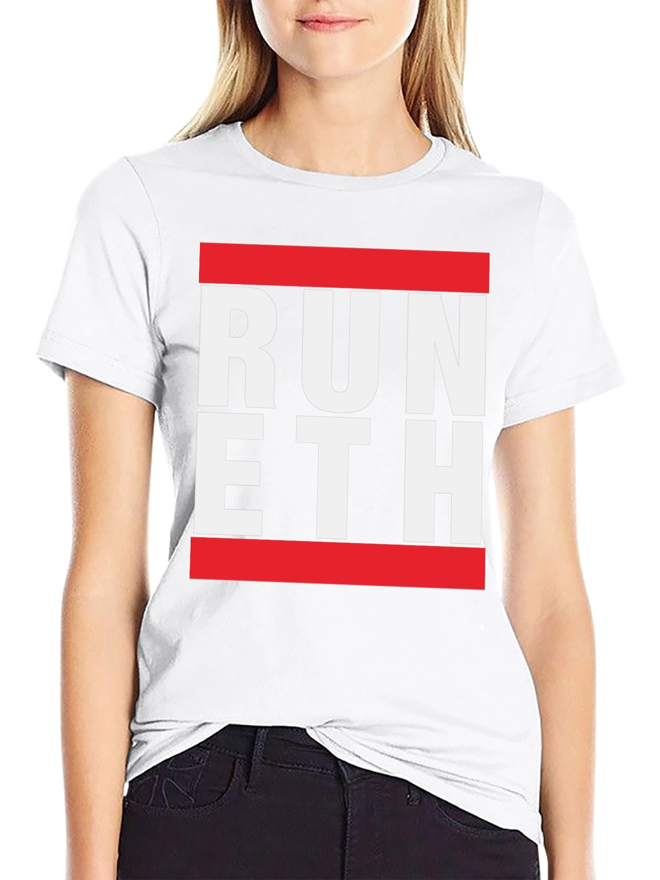 Run ETH T-Shirt - Black