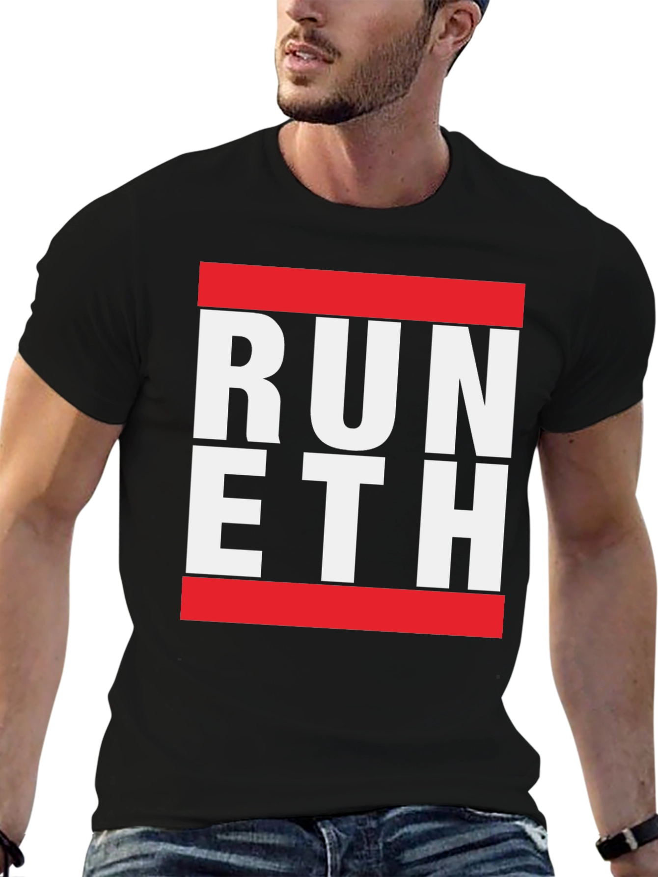 Run ETH T-Shirt - Black
