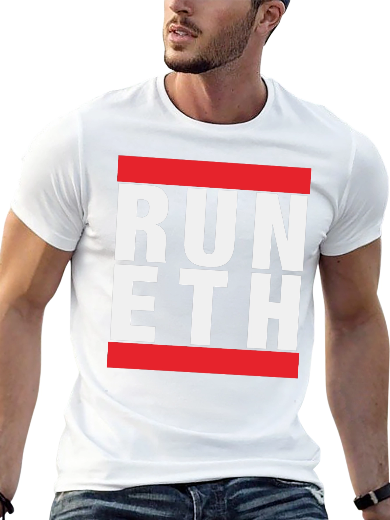 Run ETH T-Shirt - Black