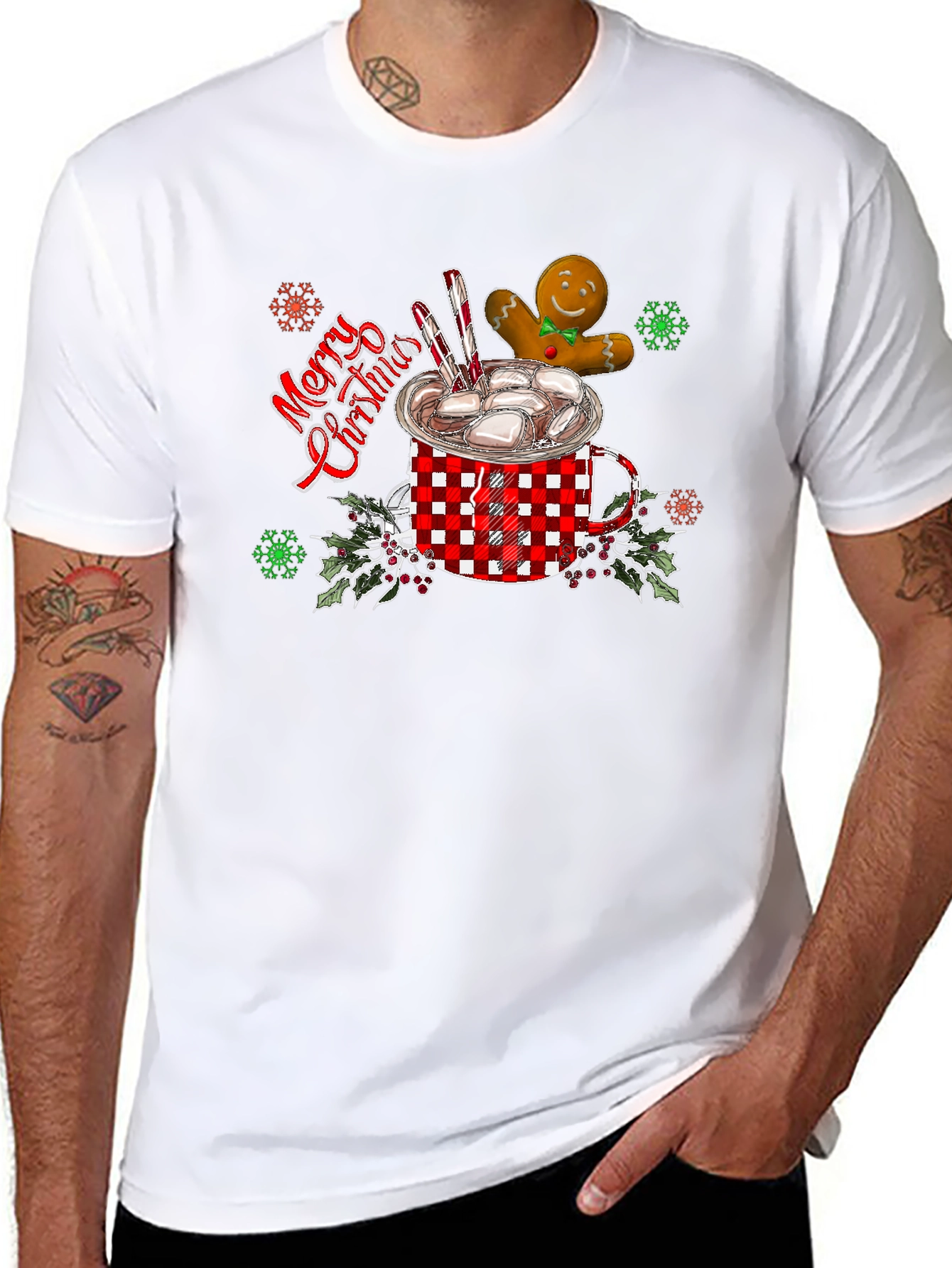 Festive Christmas Cocoa T-Shirt