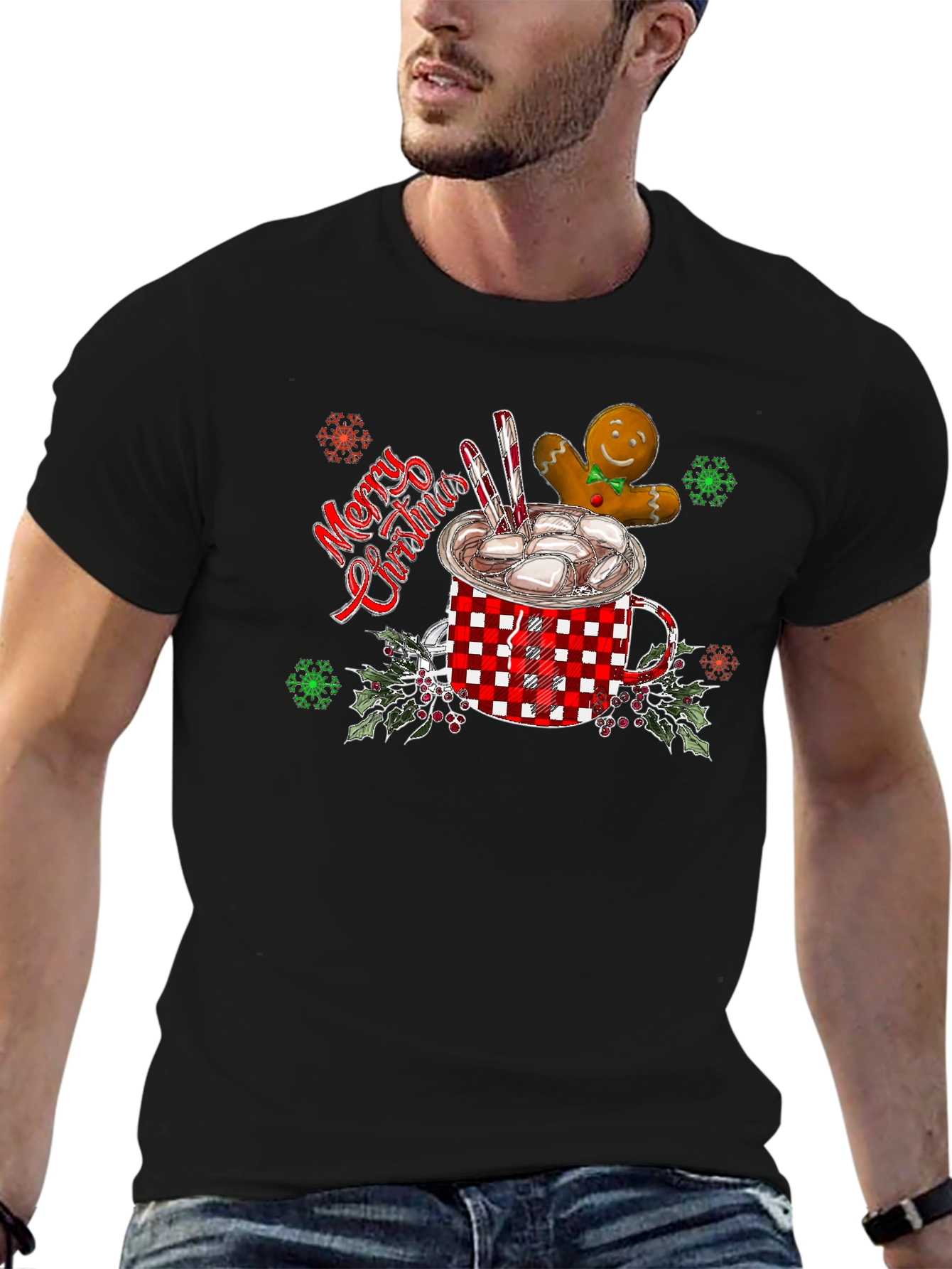Festive Christmas Cocoa T-Shirt